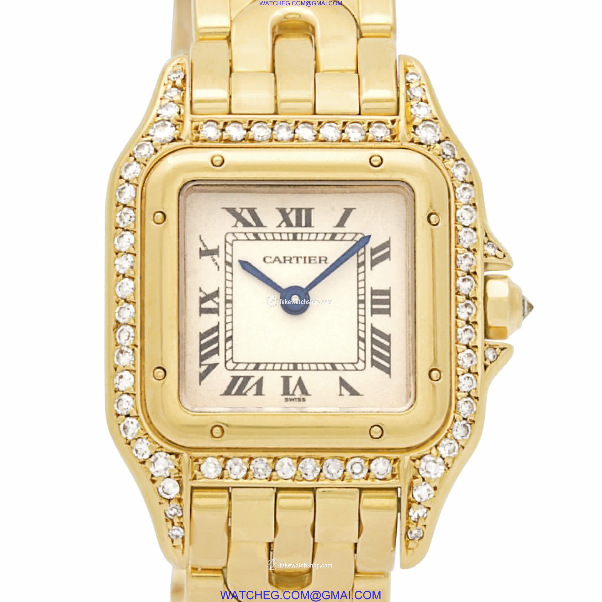 Cartier 866911 Panthere Quartz Female 18k yellow gold