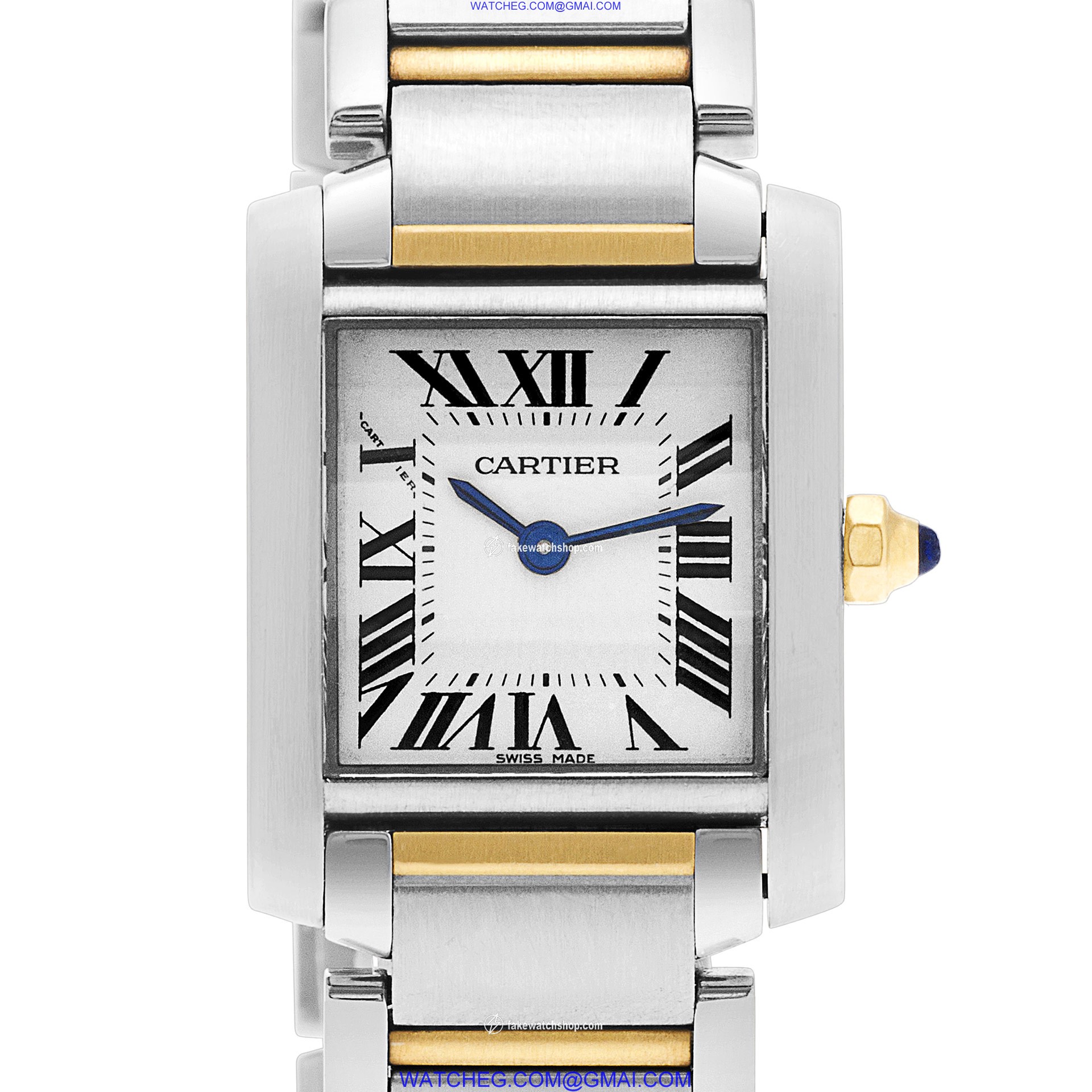 Cartier W51007Q4 Tank Francaise Quartz Female Stainless Steel