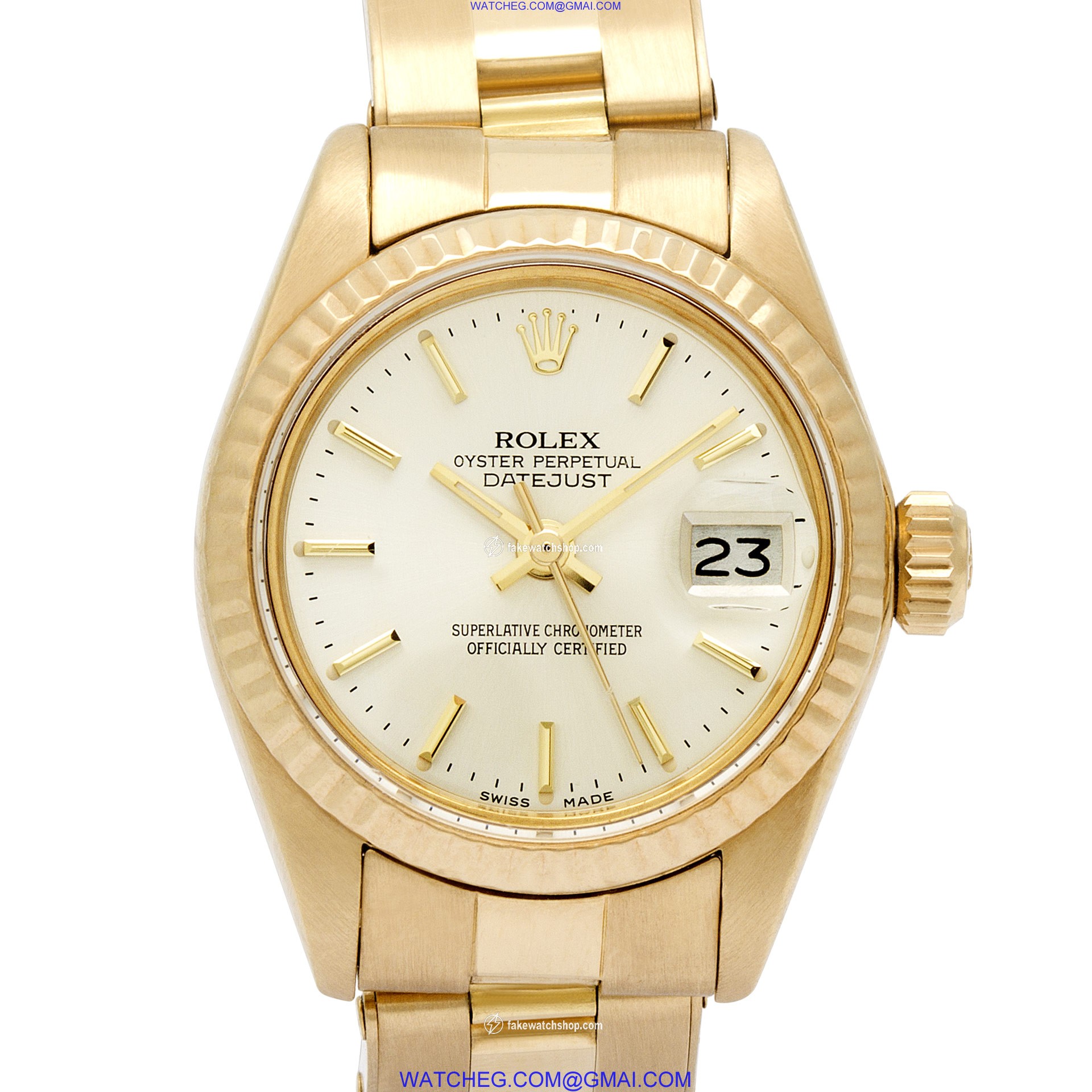 Rolex 6917 Datejust Automatic Female 18k yellow gold