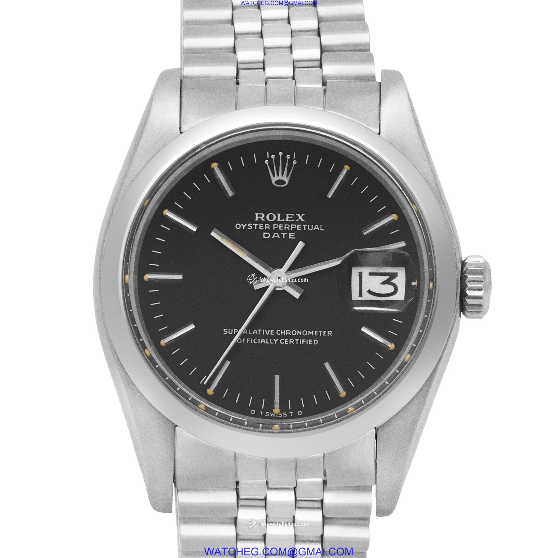 Rolex 1500 Date Automatic Unisex Stainless Steel
