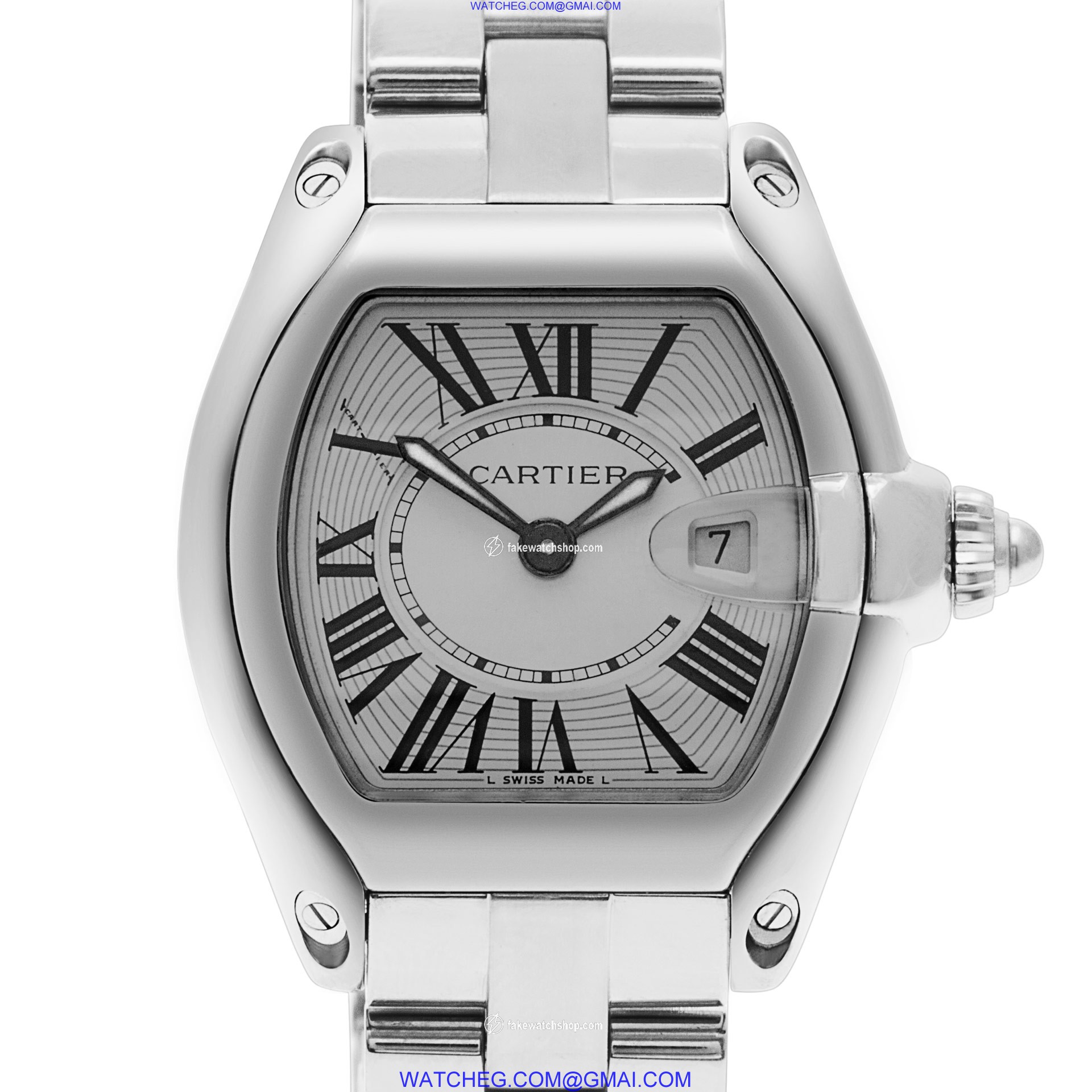 Cartier W62016V3 Roadster Quartz Female Stainless Steel
