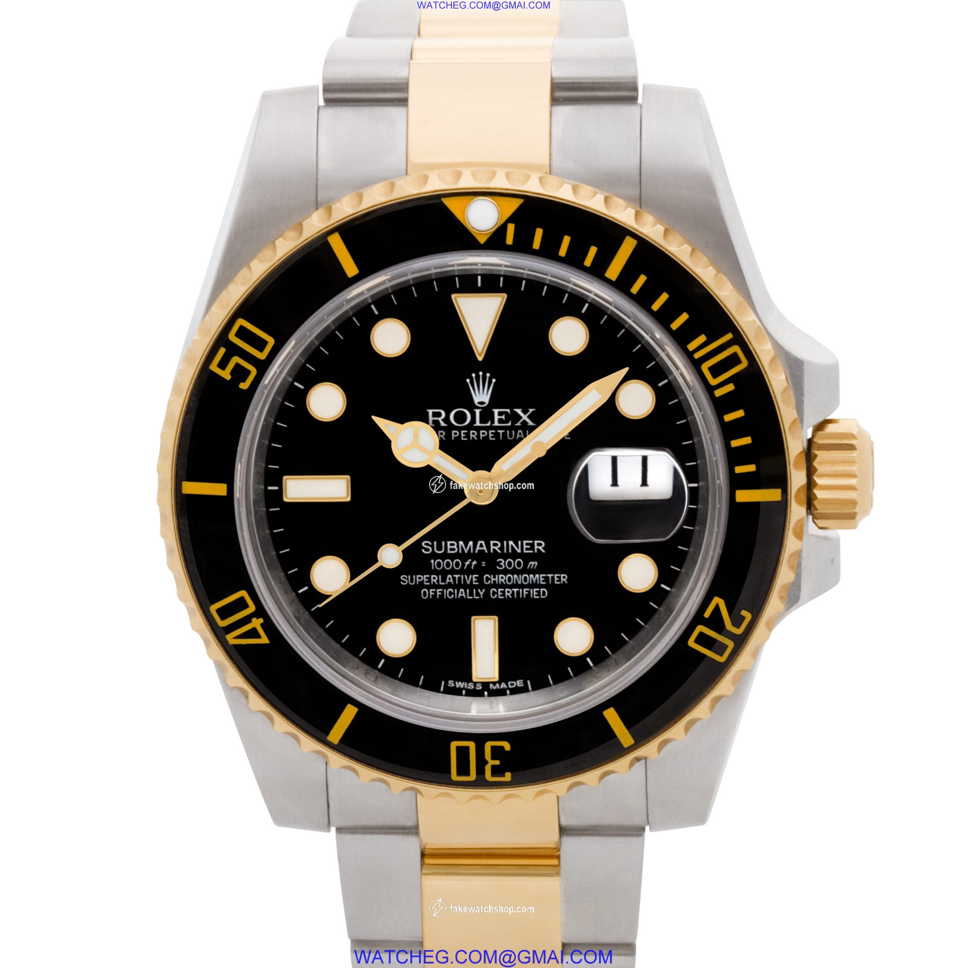 Rolex 116613 Submariner Automatic Male 18k gold & Stainless Steel