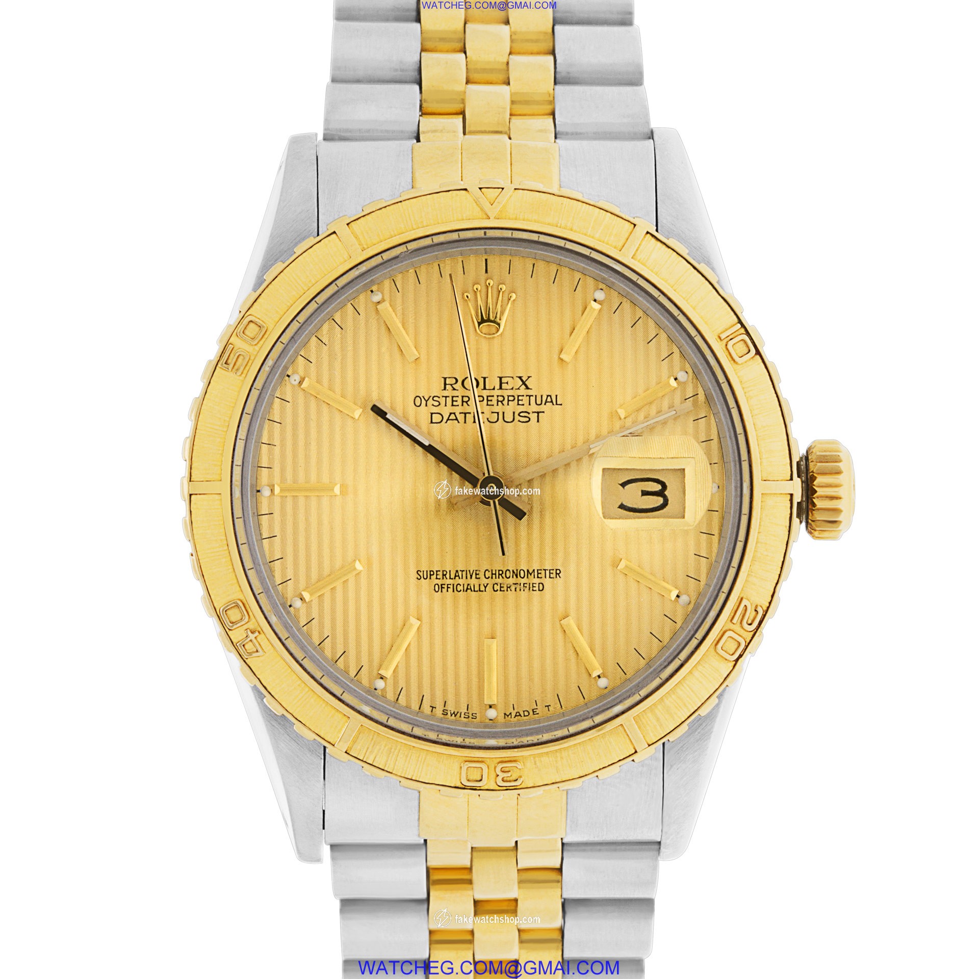 Rolex 16253 Thunderbird Automatic Male Stainless Steel