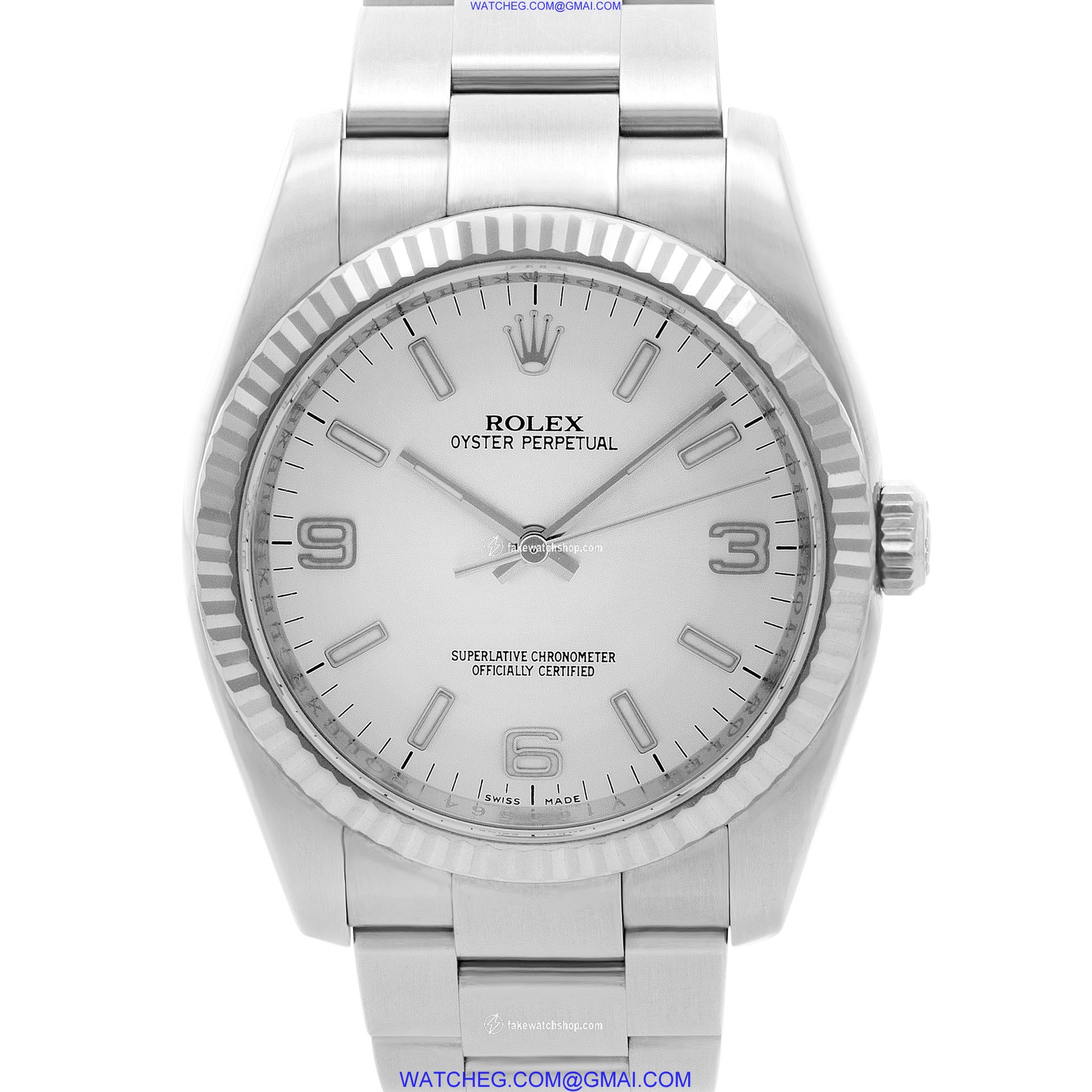 Rolex 116034 Oyster Perpetual Automatic Unisex Stainless Steel
