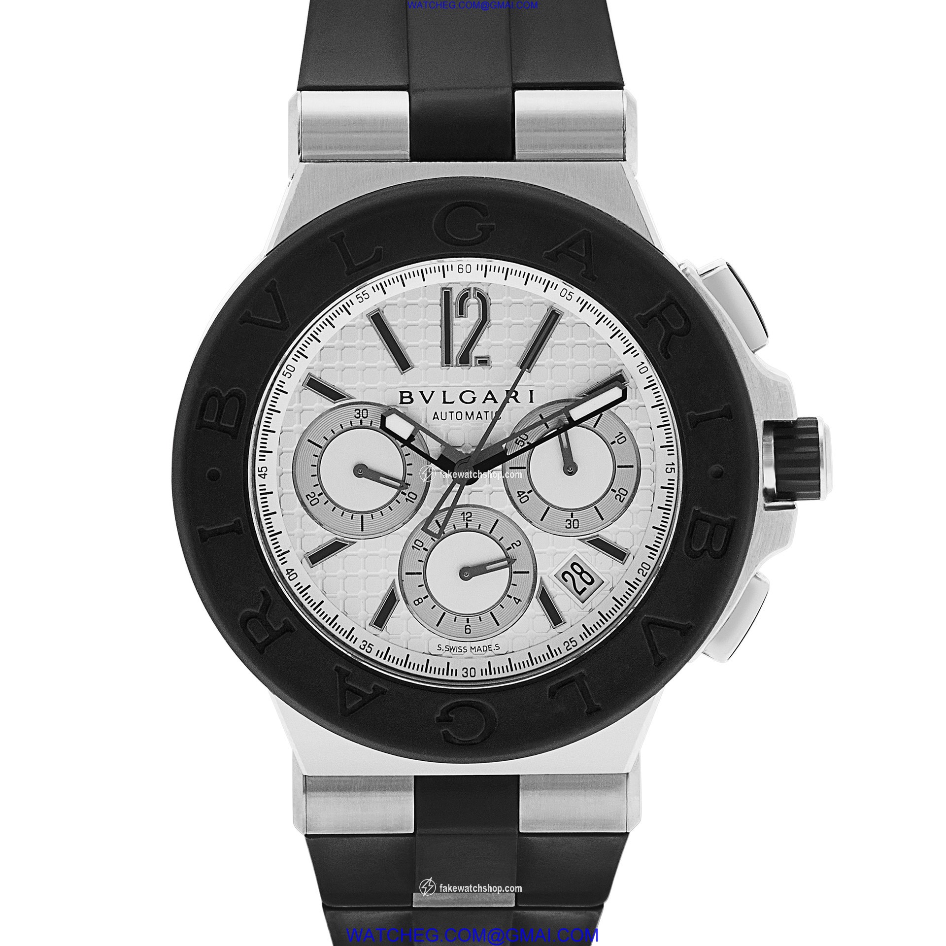 Bvlgari DG 42 SV CH Diagono Automatic Male Stainless Steel
