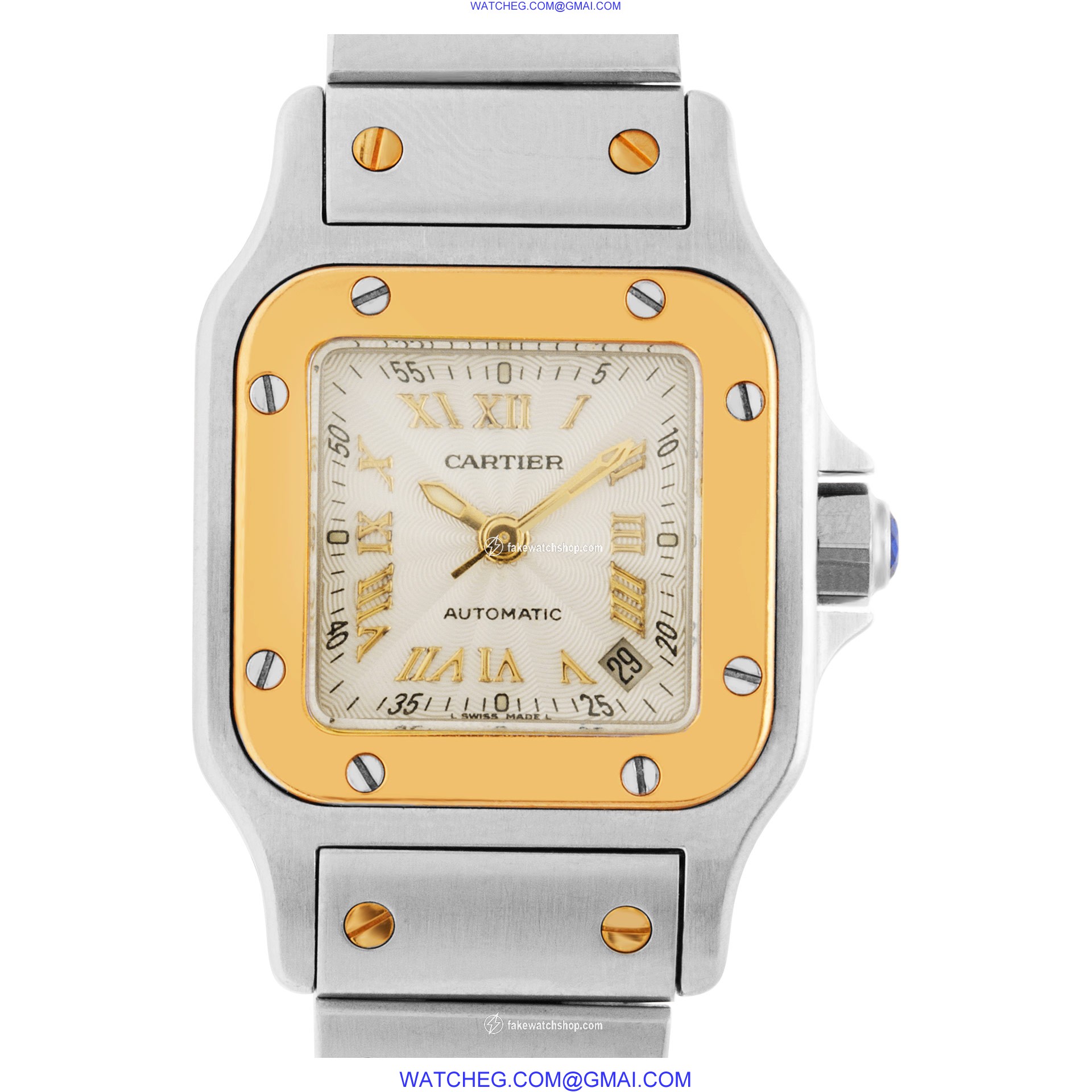 Cartier W20012C4 Santos Automatic Female Stainless Steel