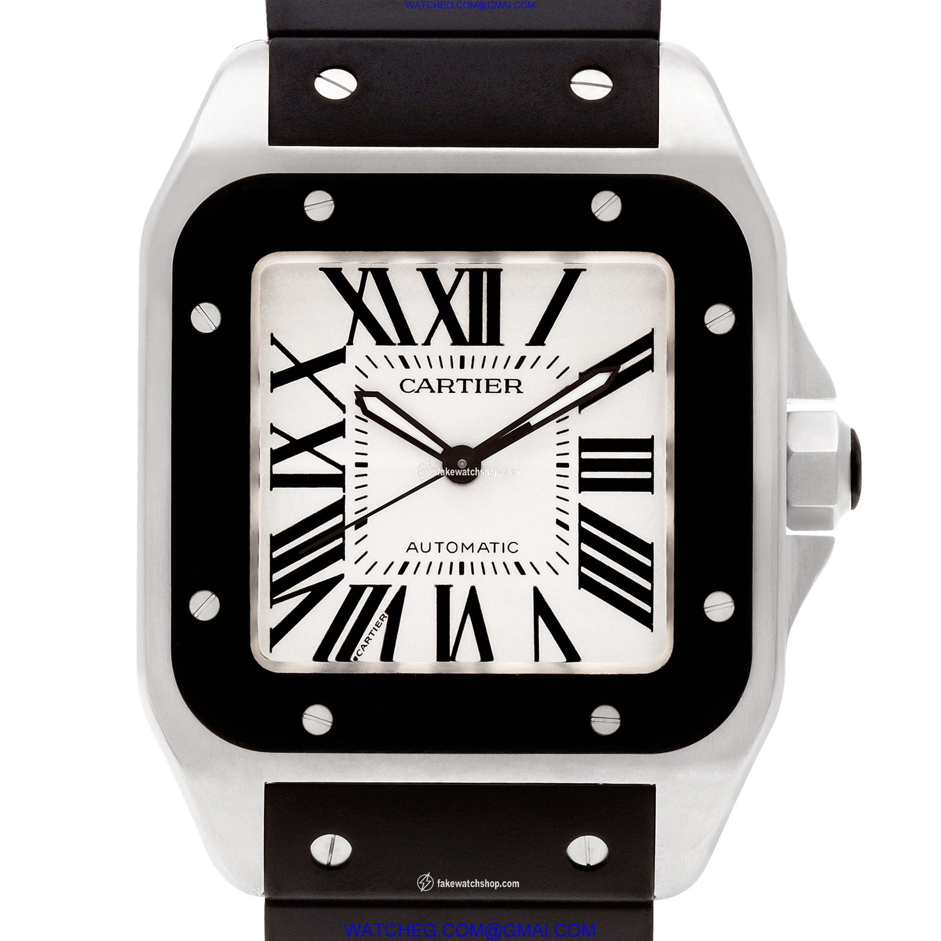 Cartier W20121U2 Santos 100 Automatic Male Stainless Steel