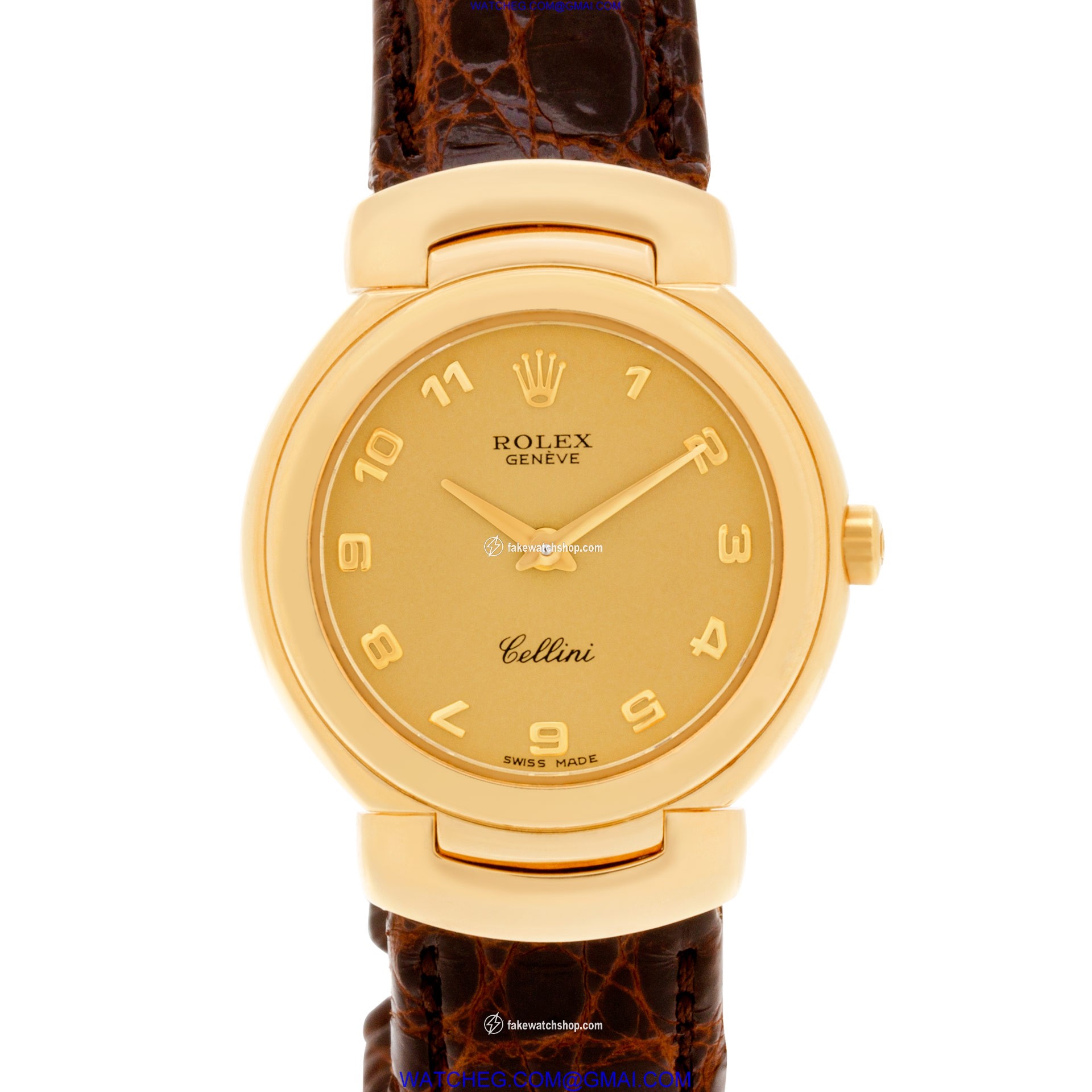 Rolex 6621 Cellini Quartz Female 18k yellow gold