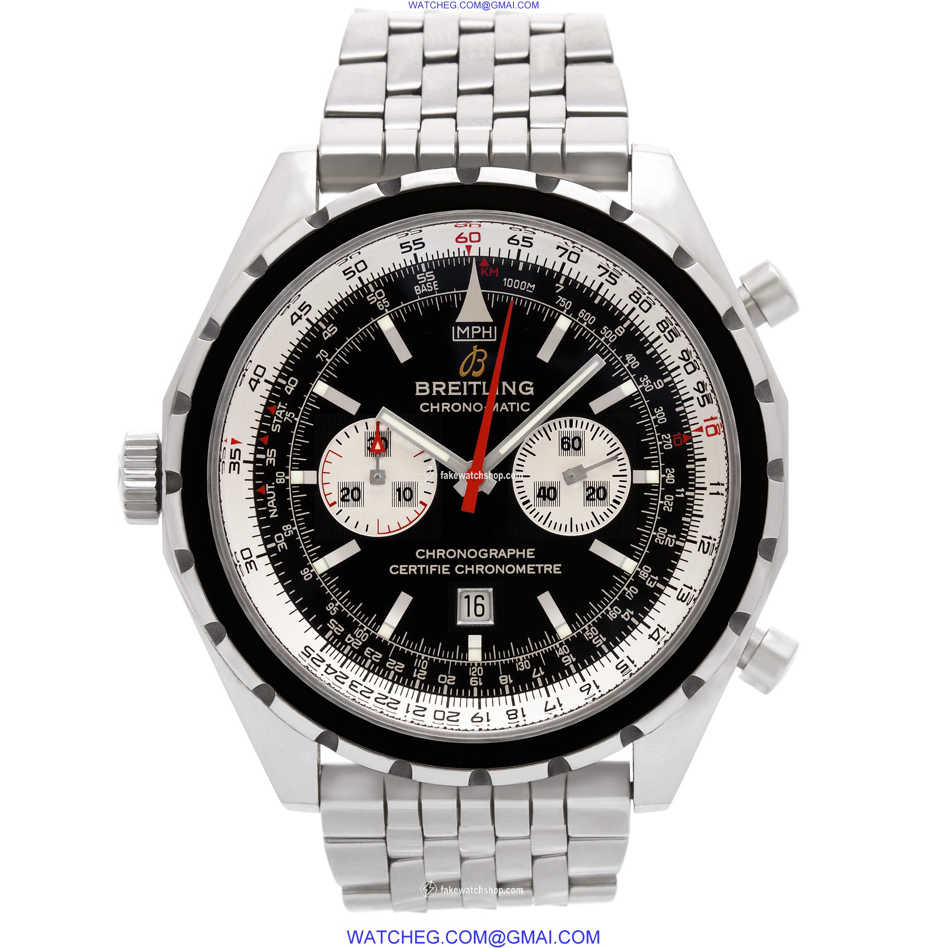 Breitling A41360 Chrono-matic Automatic Male Stainless Steel