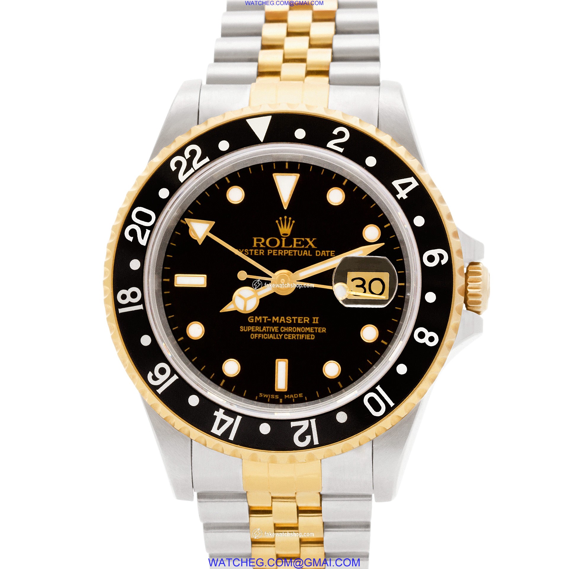 Rolex 16713 GMT-Master II Automatic Male Stainless Steel