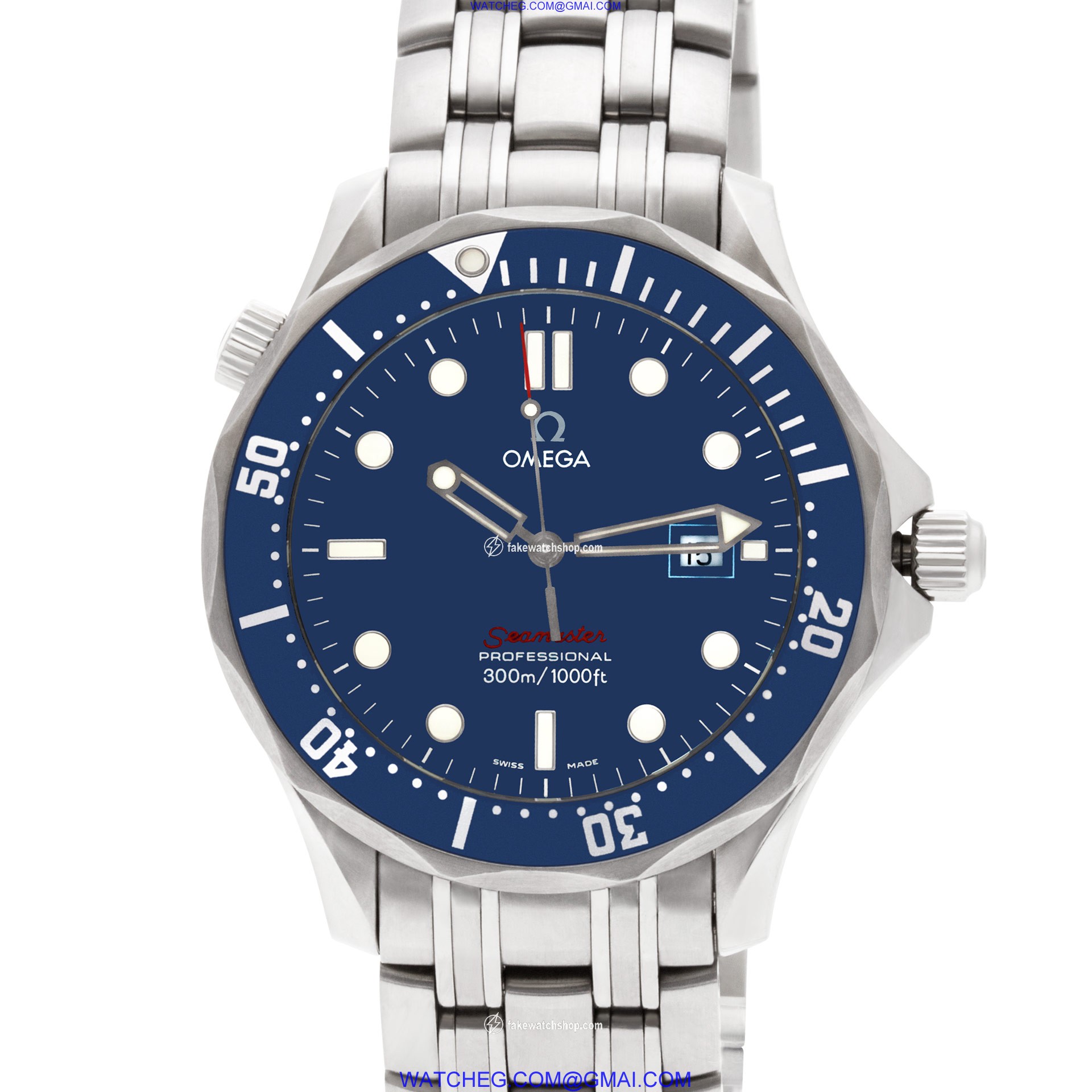 Omega 22218000 Seamaster Quartz Male Stainless Steel