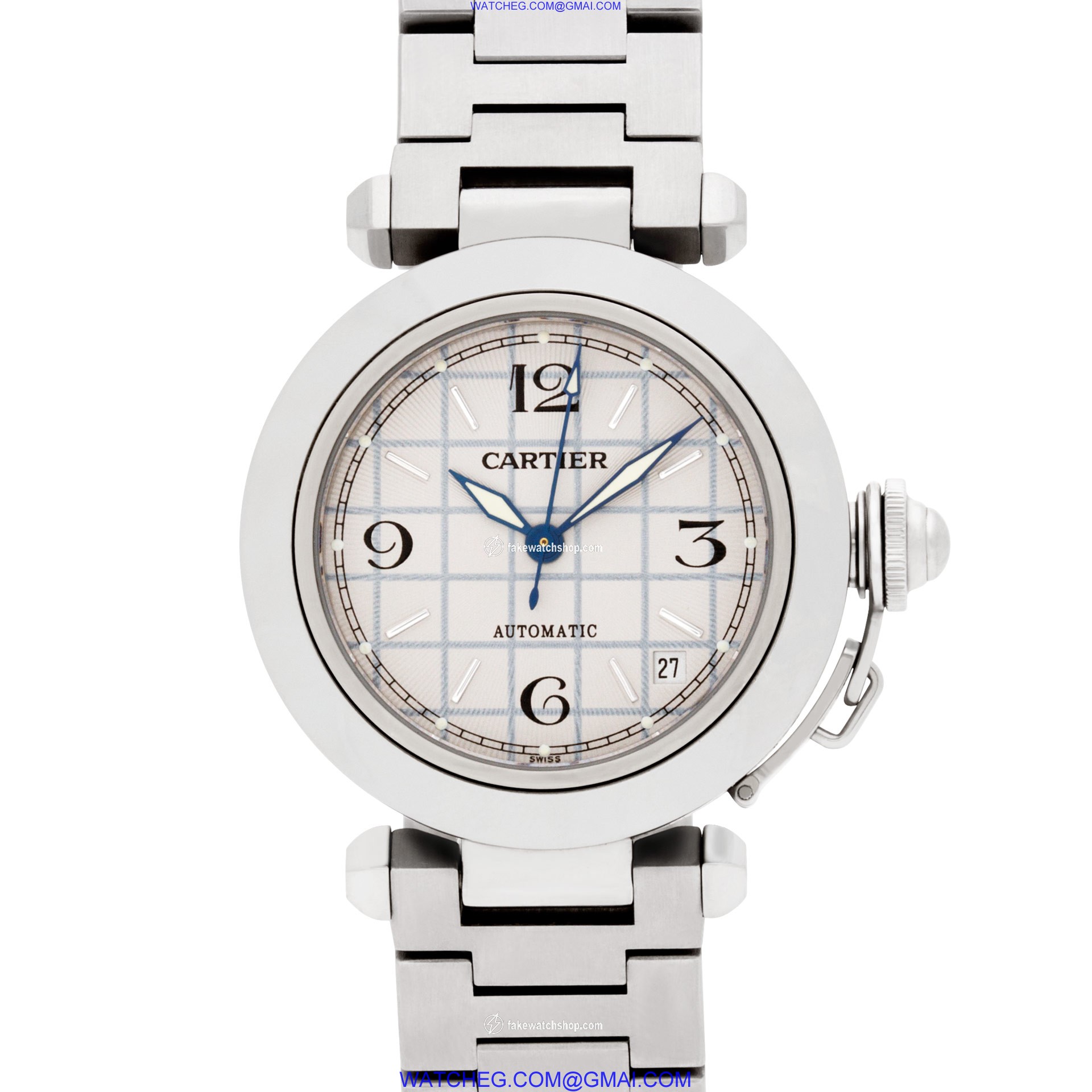 Cartier  W31076M7 Pasha C Automatic Unisex Stainless Steel