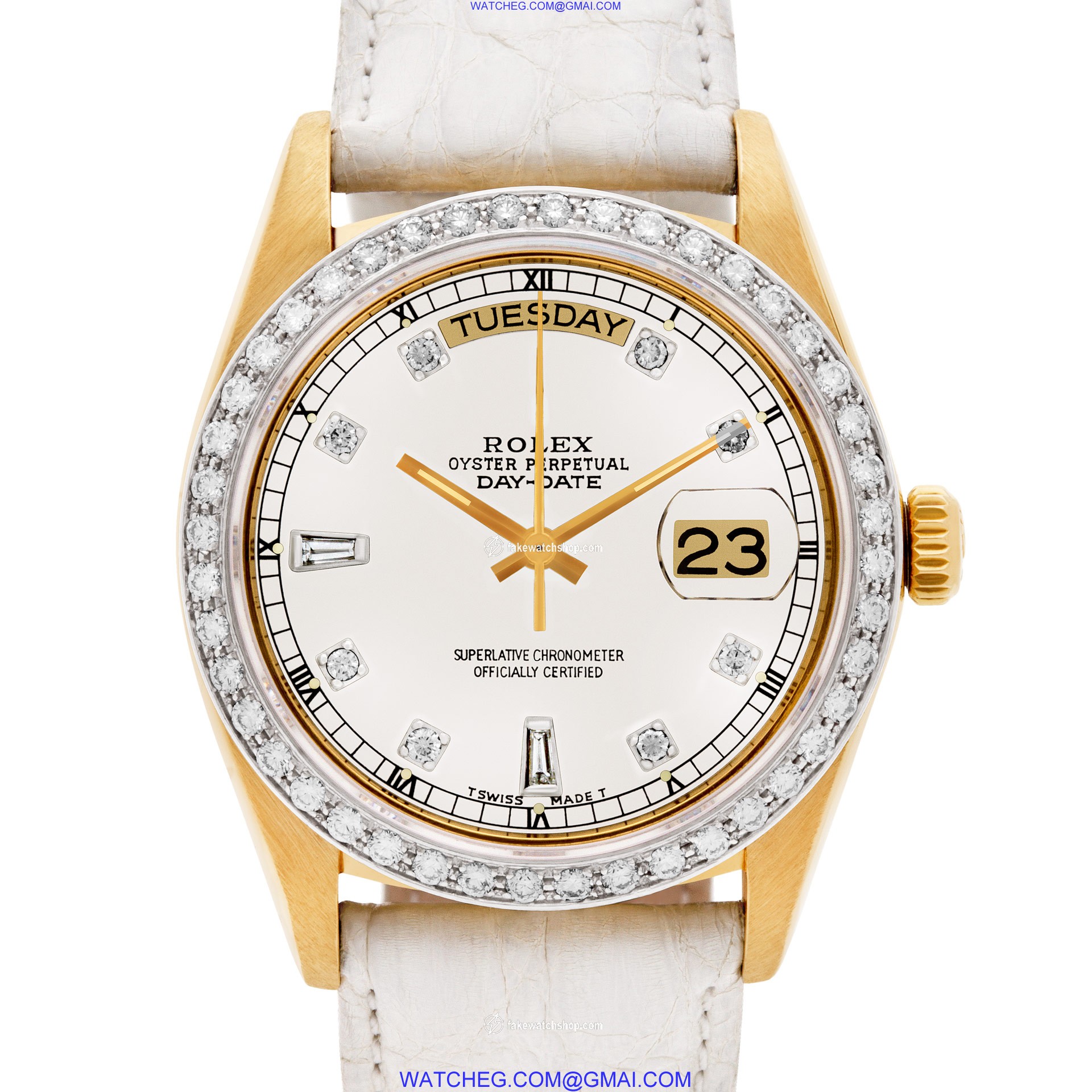 Rolex 18038 Day-Date Automatic Unisex 18k yellow gold