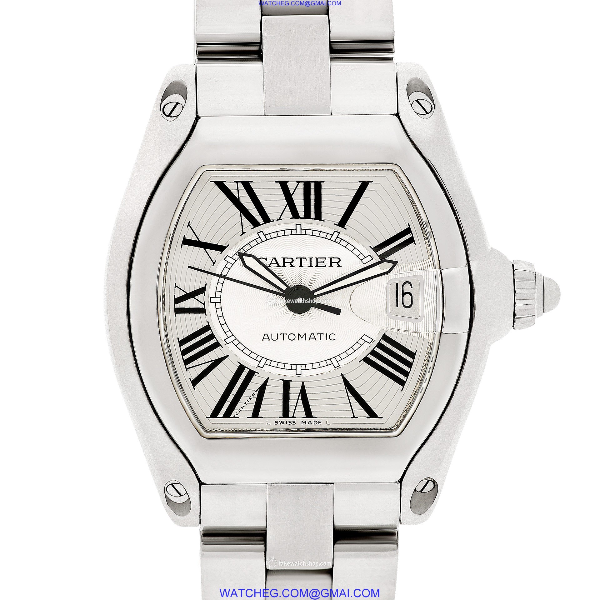 Cartier W62025V3 Roadster Automatic Unisex Stainless Steel