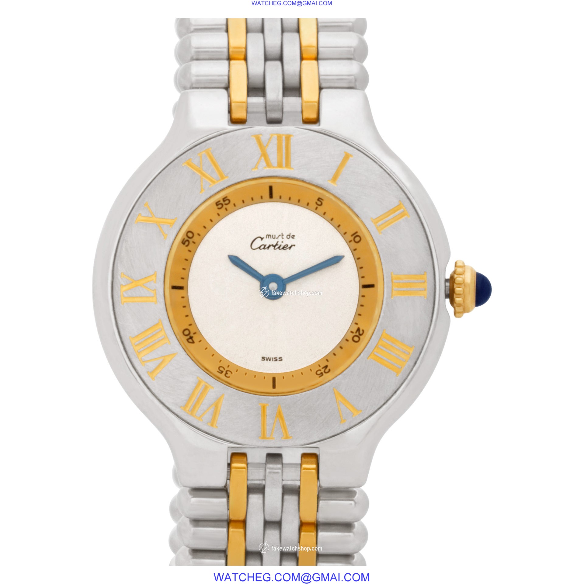 Cartier PL44613 Must de Quartz Female Stainless Steel