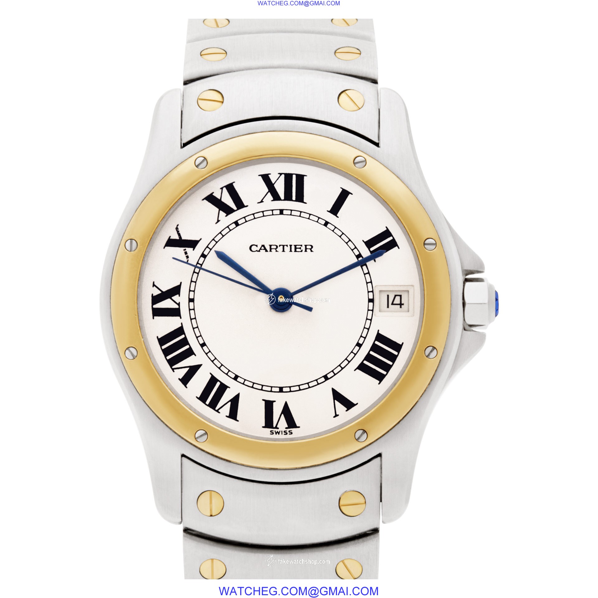 Cartier 1910 Santos Automatic Male Stainless Steel