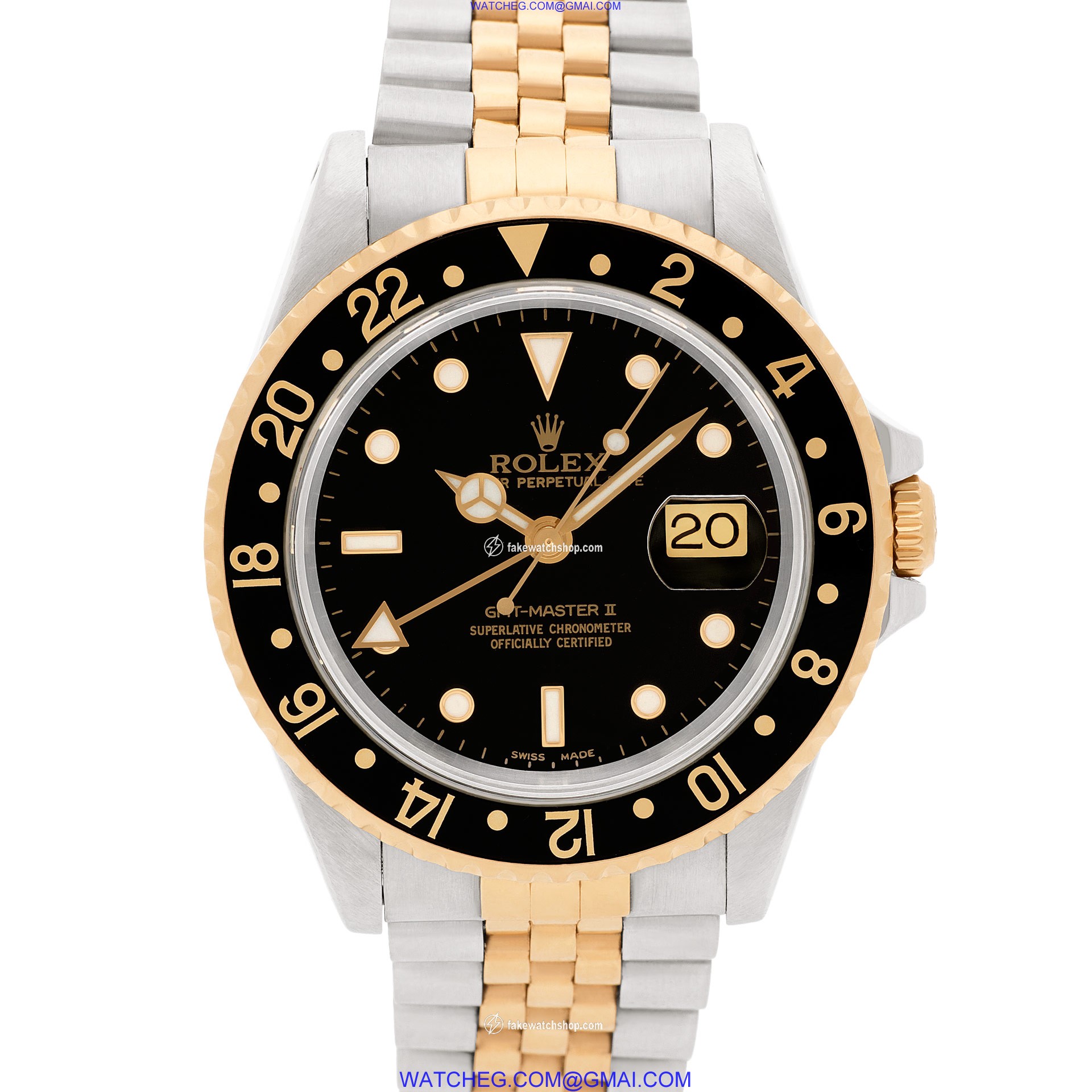 Rolex 16713 GMT-Master II Automatic Male Stainless Steel