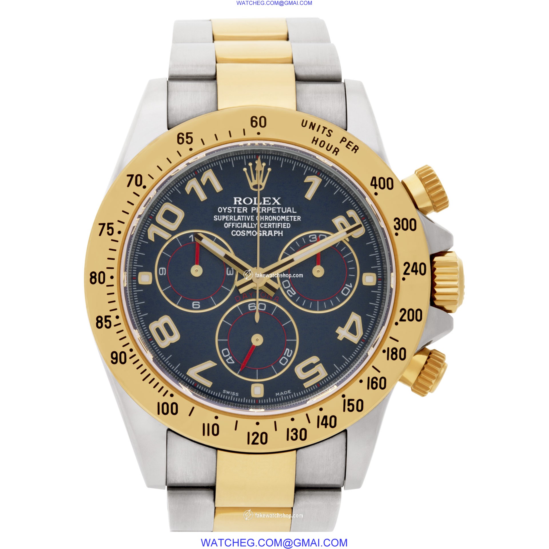 Rolex 116523BLAO Daytona Automatic Male Stainless Steel