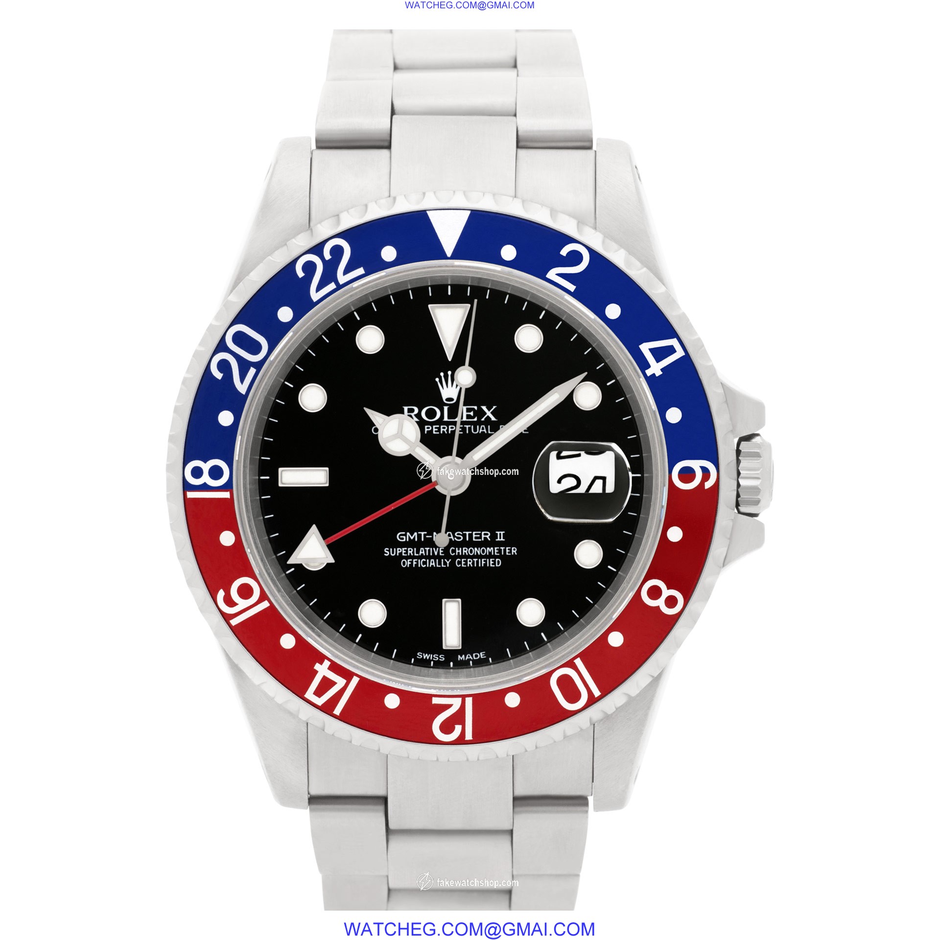 Rolex 16710 GMT-Master II Automatic Male Stainless Steel