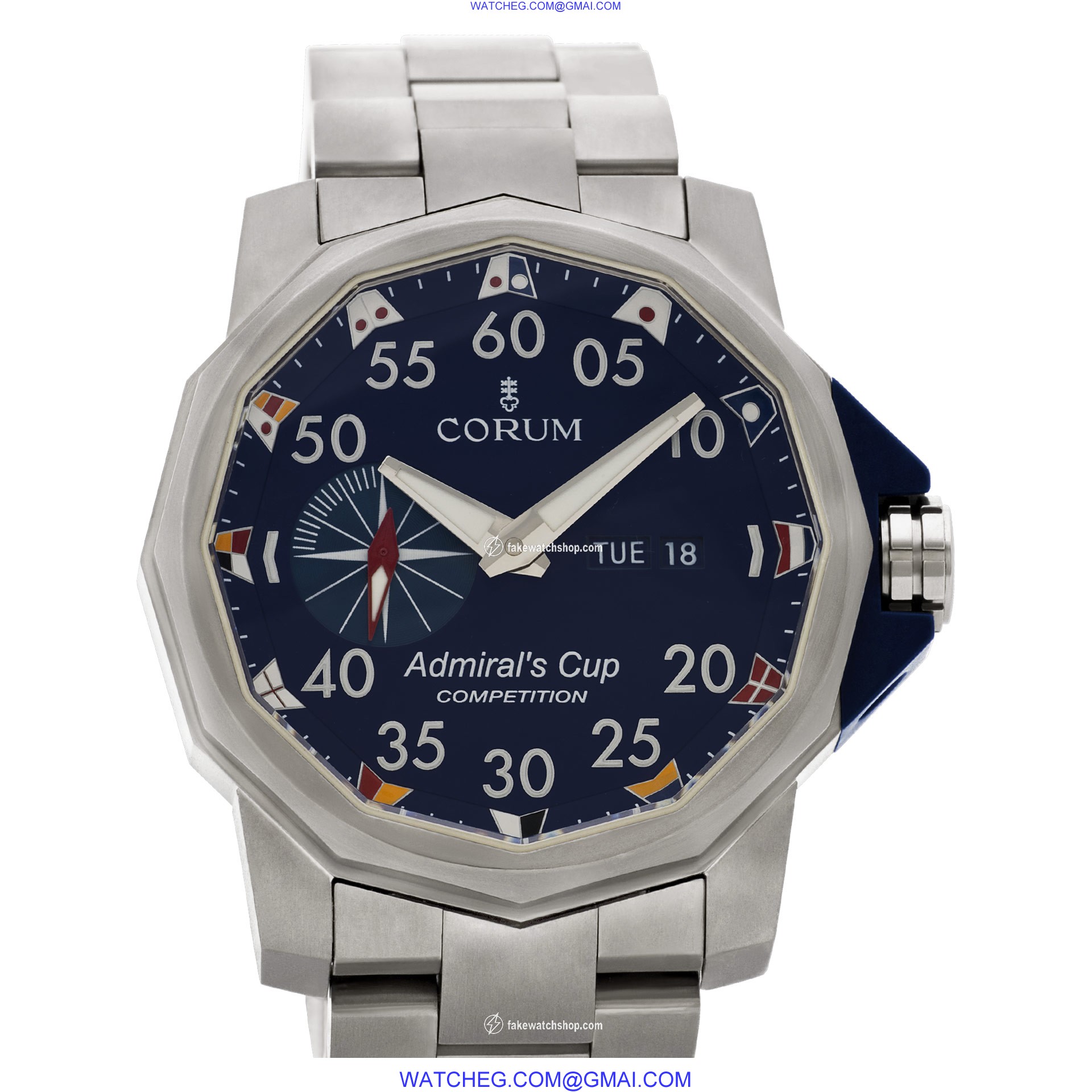 Corum 947.931.04/V700 AN12 Admirals Cup Automatic Male Titanium