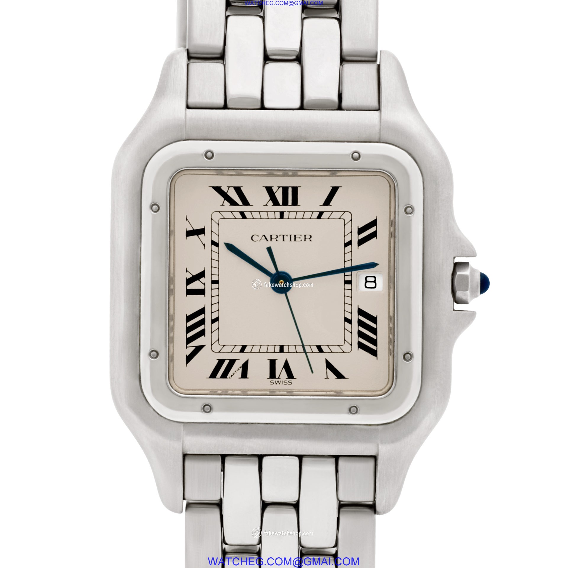 Cartier W25032P5 Panthere Quartz Male Stainless Steel