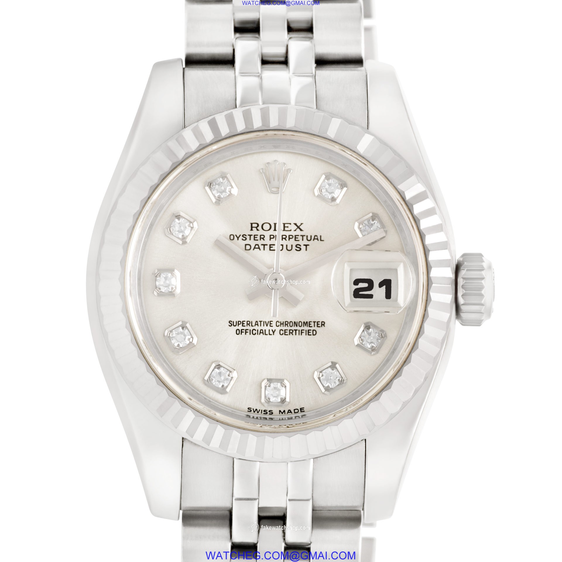 Rolex 179174 Datejust Automatic Female Stainless Steel