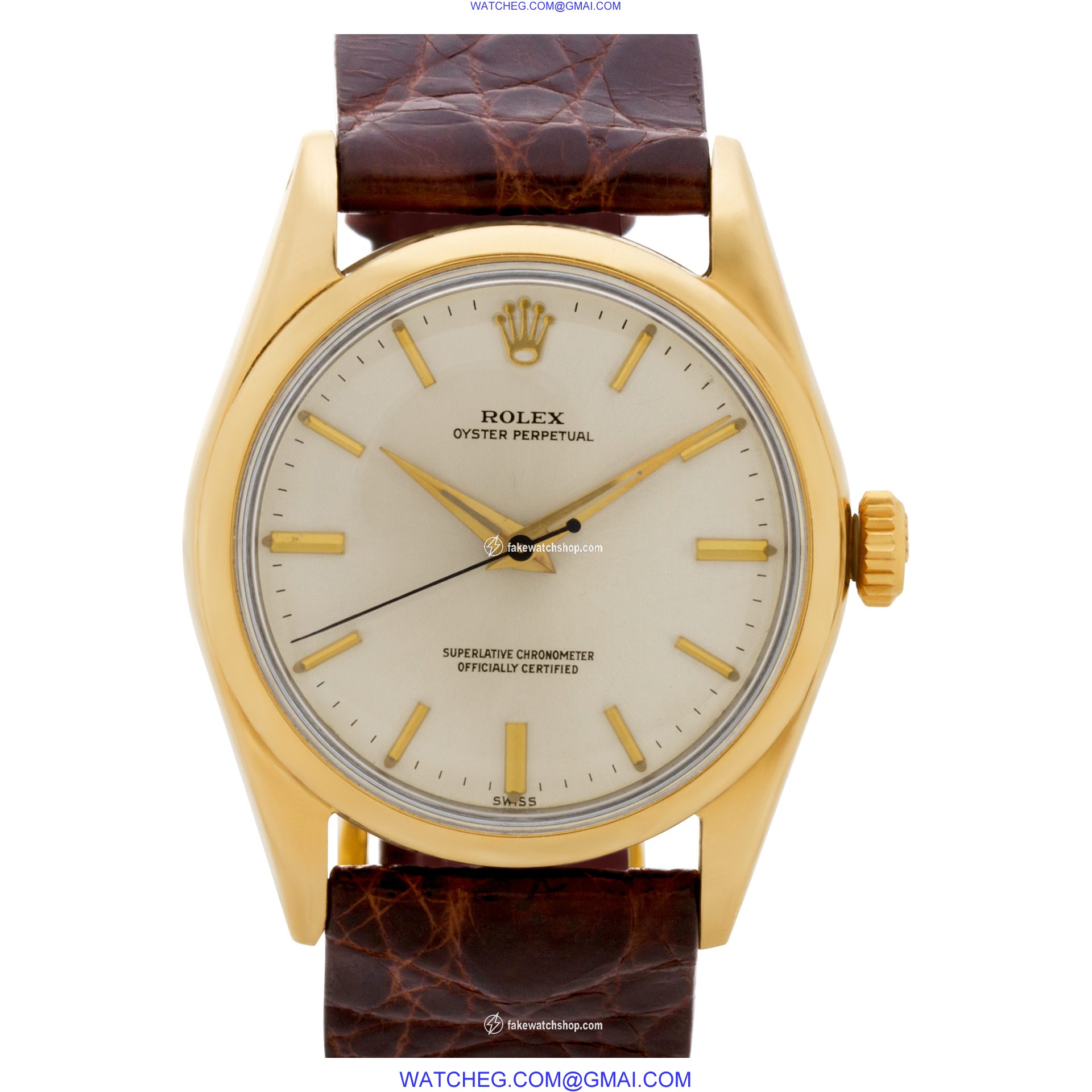 Rolex 1614 Oyster Perpetual Automatic Unisex Gold Fill & Stainless Steel