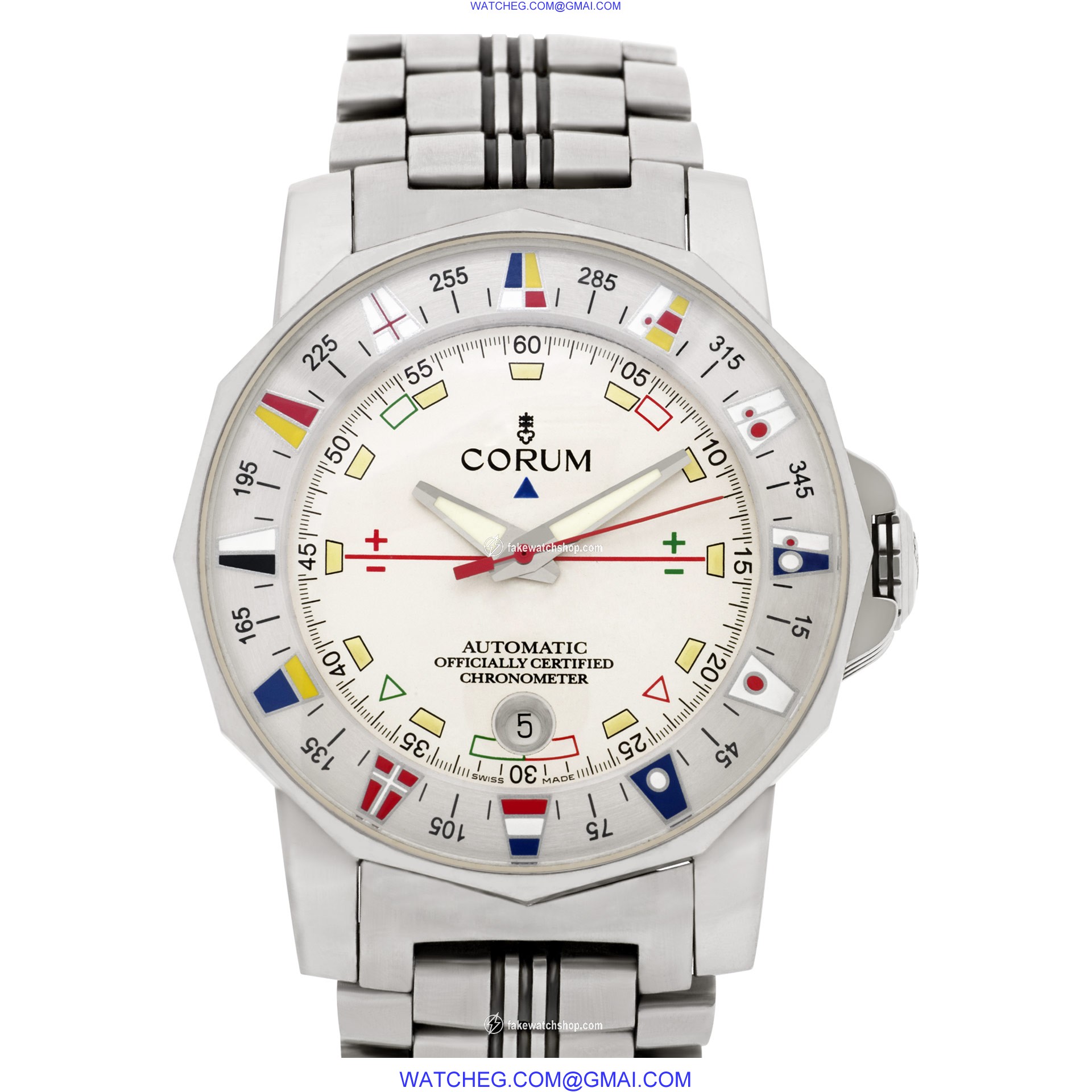 Corum 982.630.20 Admirals Cup Automatic Male Stainless Steel