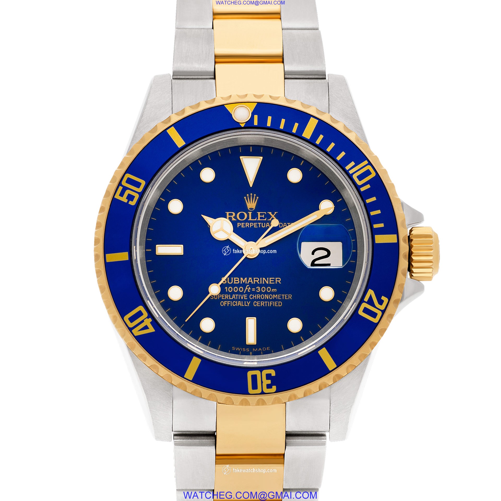 Rolex 16613 T Submariner Automatic Male Stainless Steel
