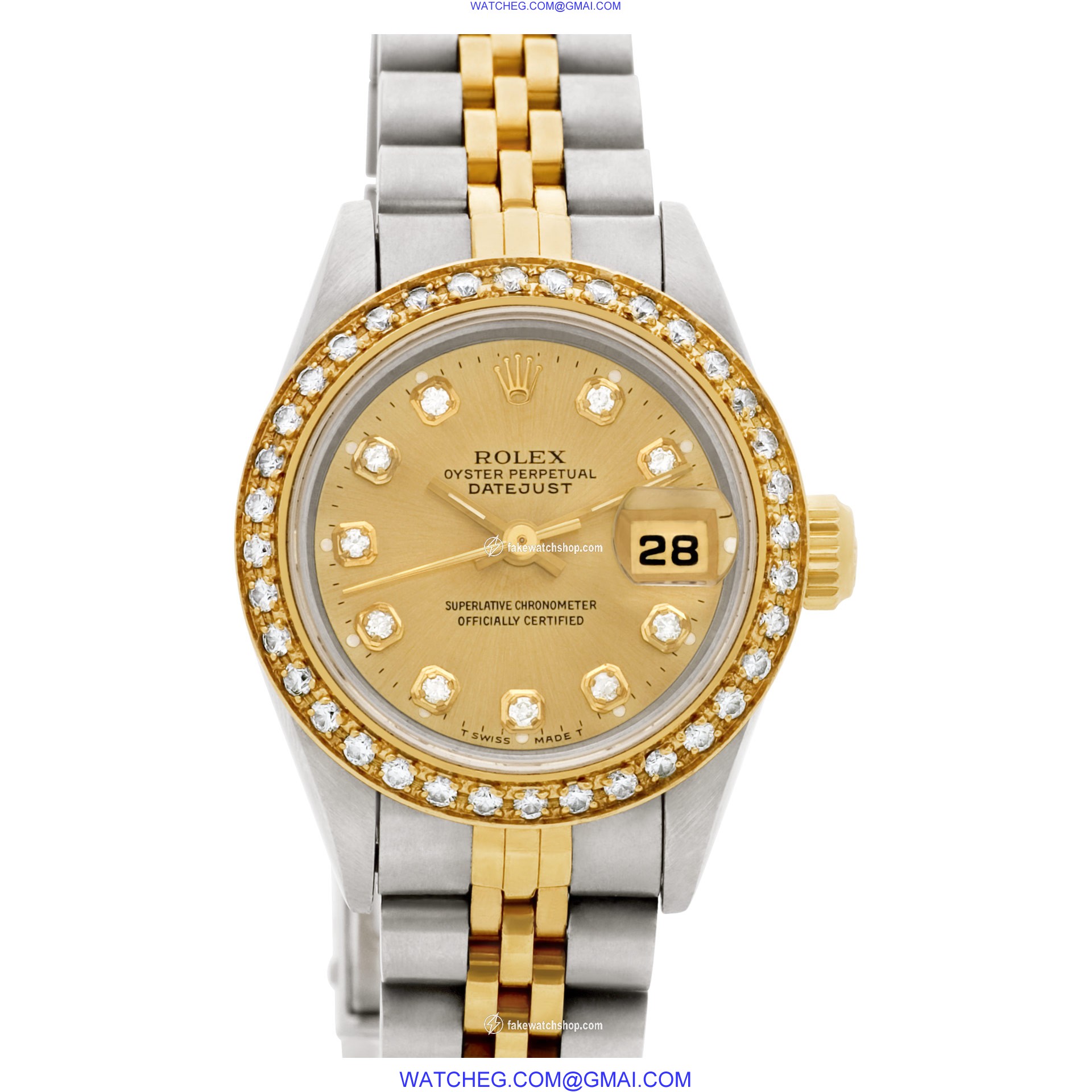 Rolex 69173 Datejust Automatic Female Stainless Steel