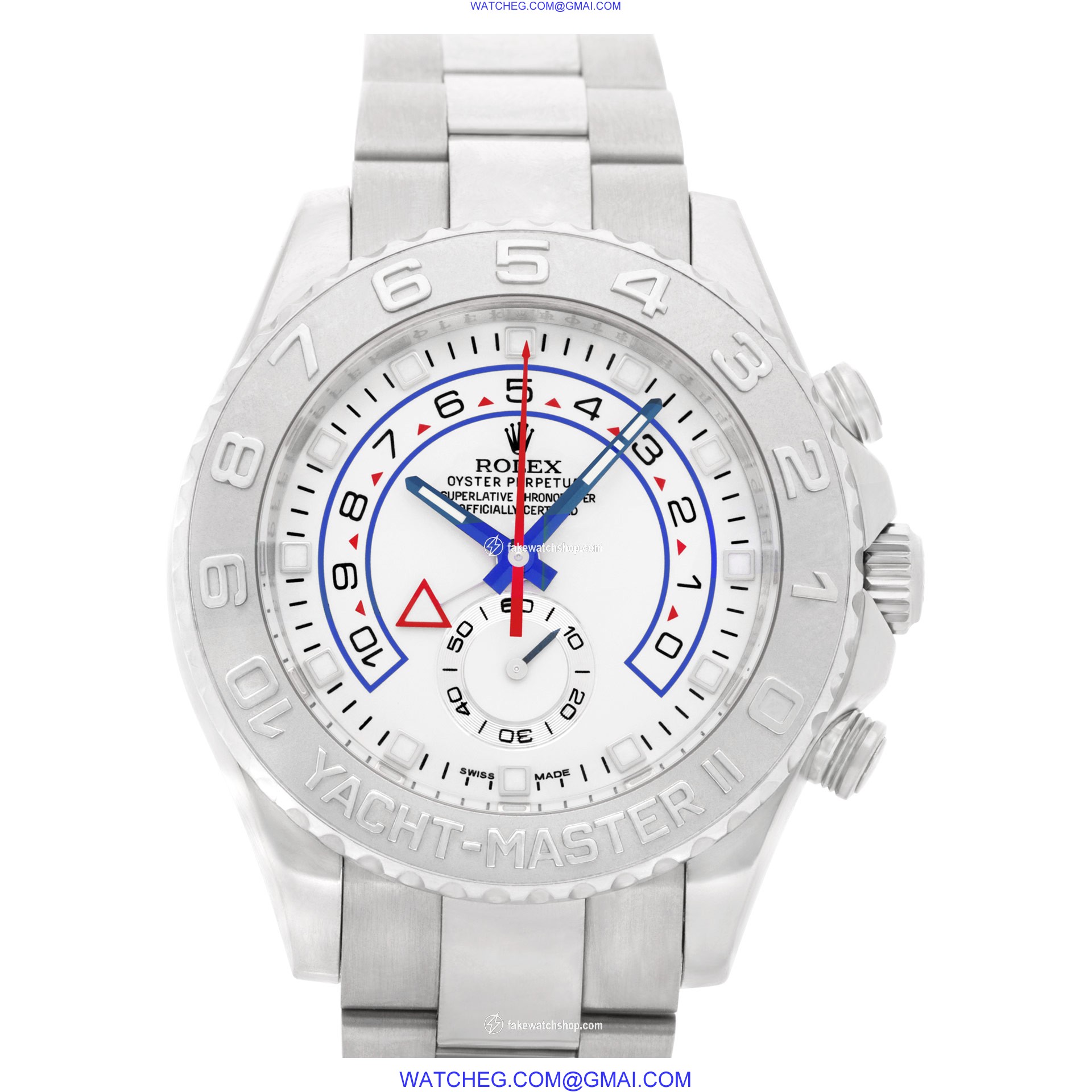 Rolex 116689 Yacht-Master II Automatic Male 18k White Gold