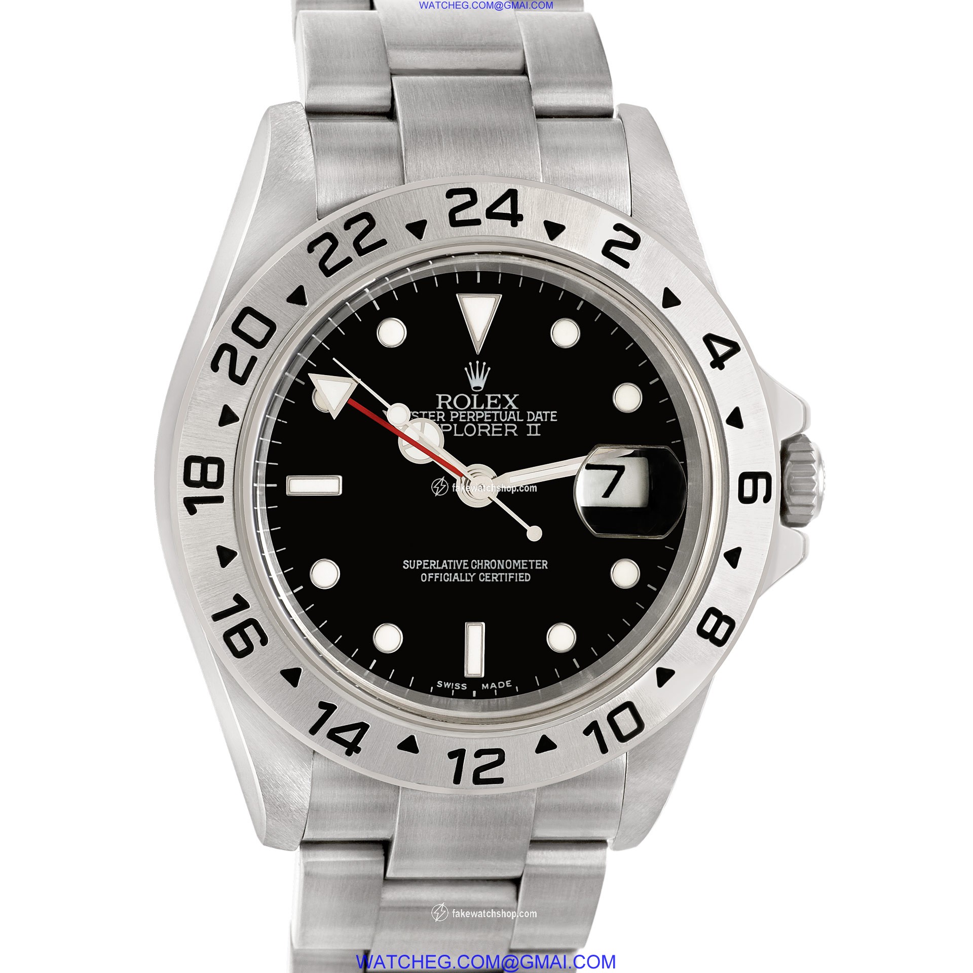 Rolex 16570 T Explorer II Automatic Male Stainless Steel