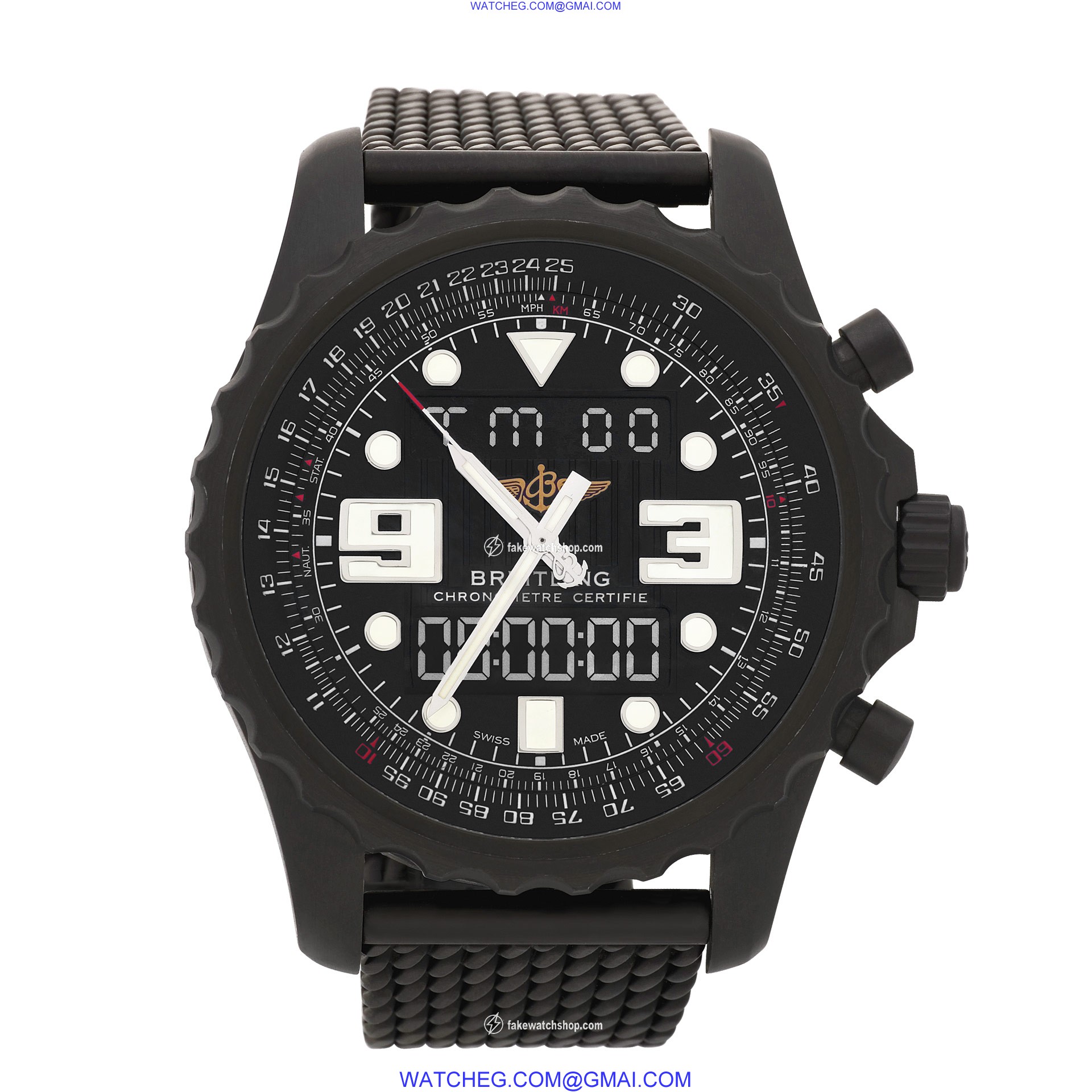 Breitling M78365 Chronospace Automatic Male PVD