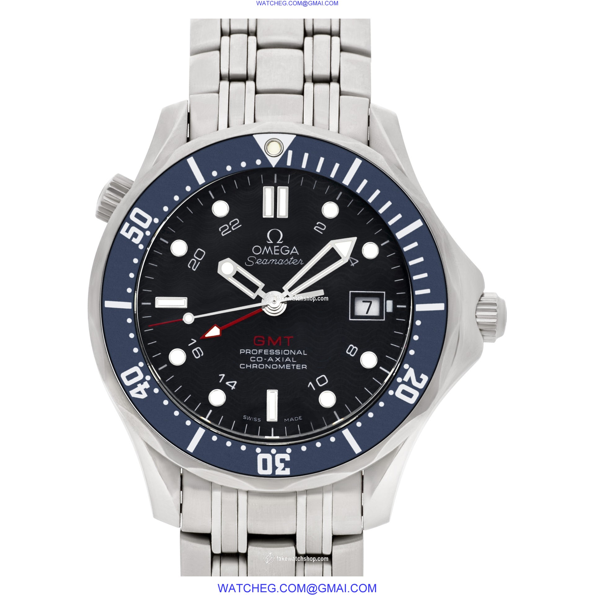Omega 2535.80.00 Seamaster Co-Axial Automatic Male Stainless Steel