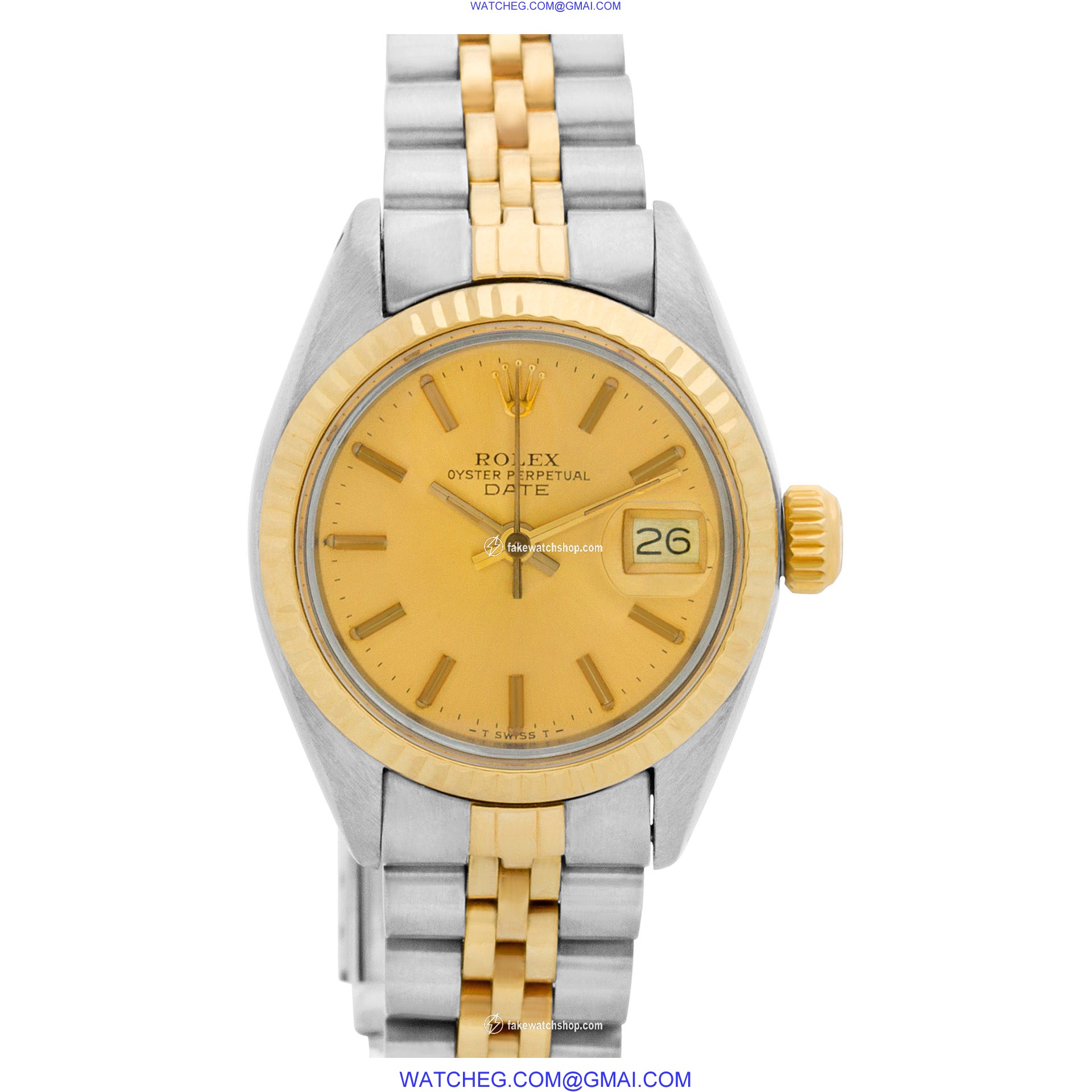 Rolex 6917 Date Automatic Female Gold