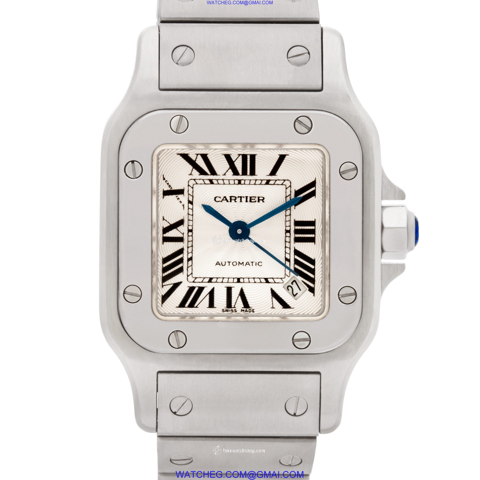 Cartier W20054D6 Santos Automatic Female Stainless Steel