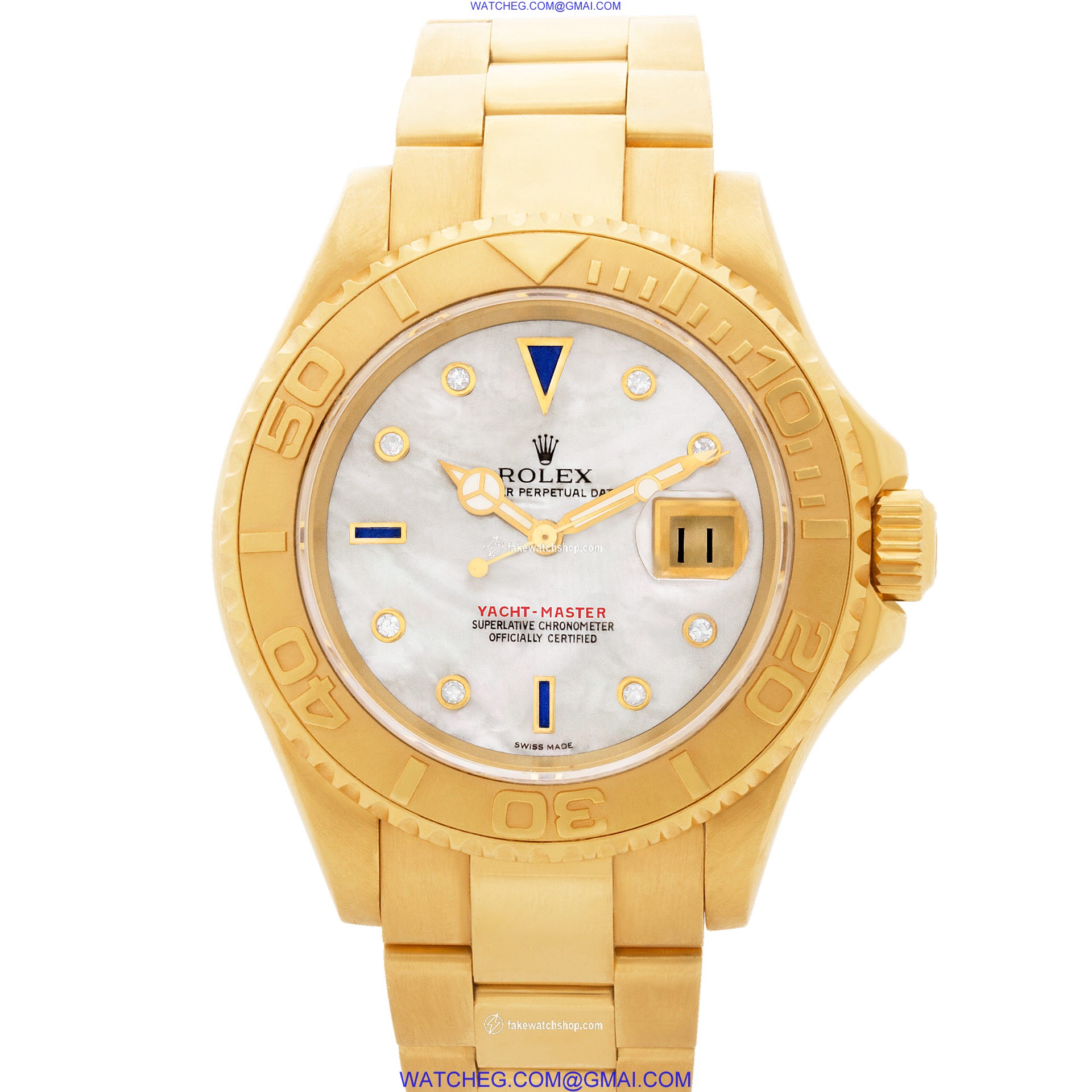 Rolex 16628B Yacht-Master Automatic Male 18k yellow gold