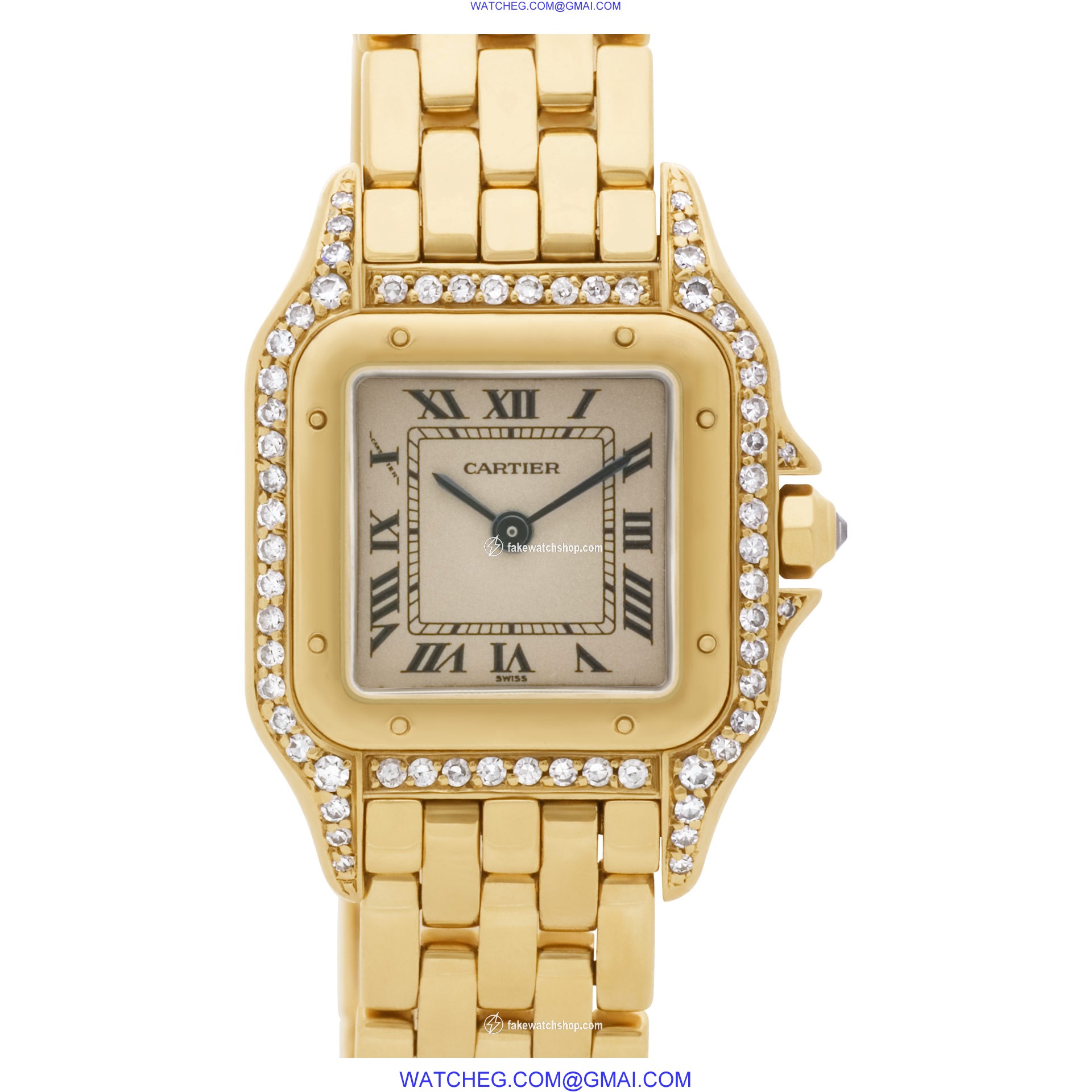 Cartier WF307239 Panthere Quartz Female 18k yellow gold