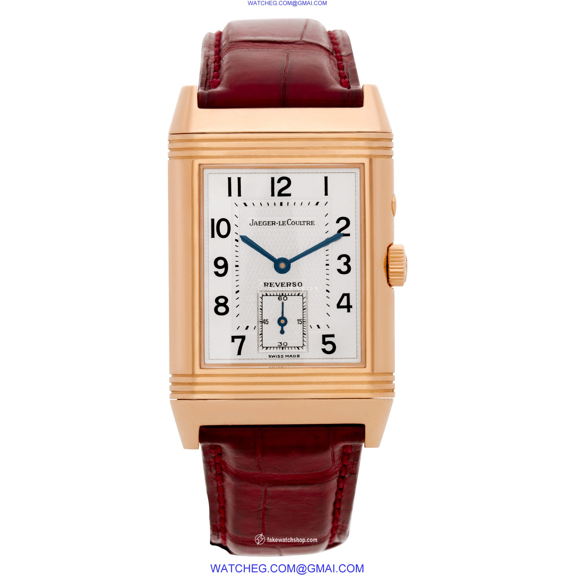 Jaeger LeCoultre Jaeger LeCoultre 3764 Reverso Manual Male 18k Pink Gold