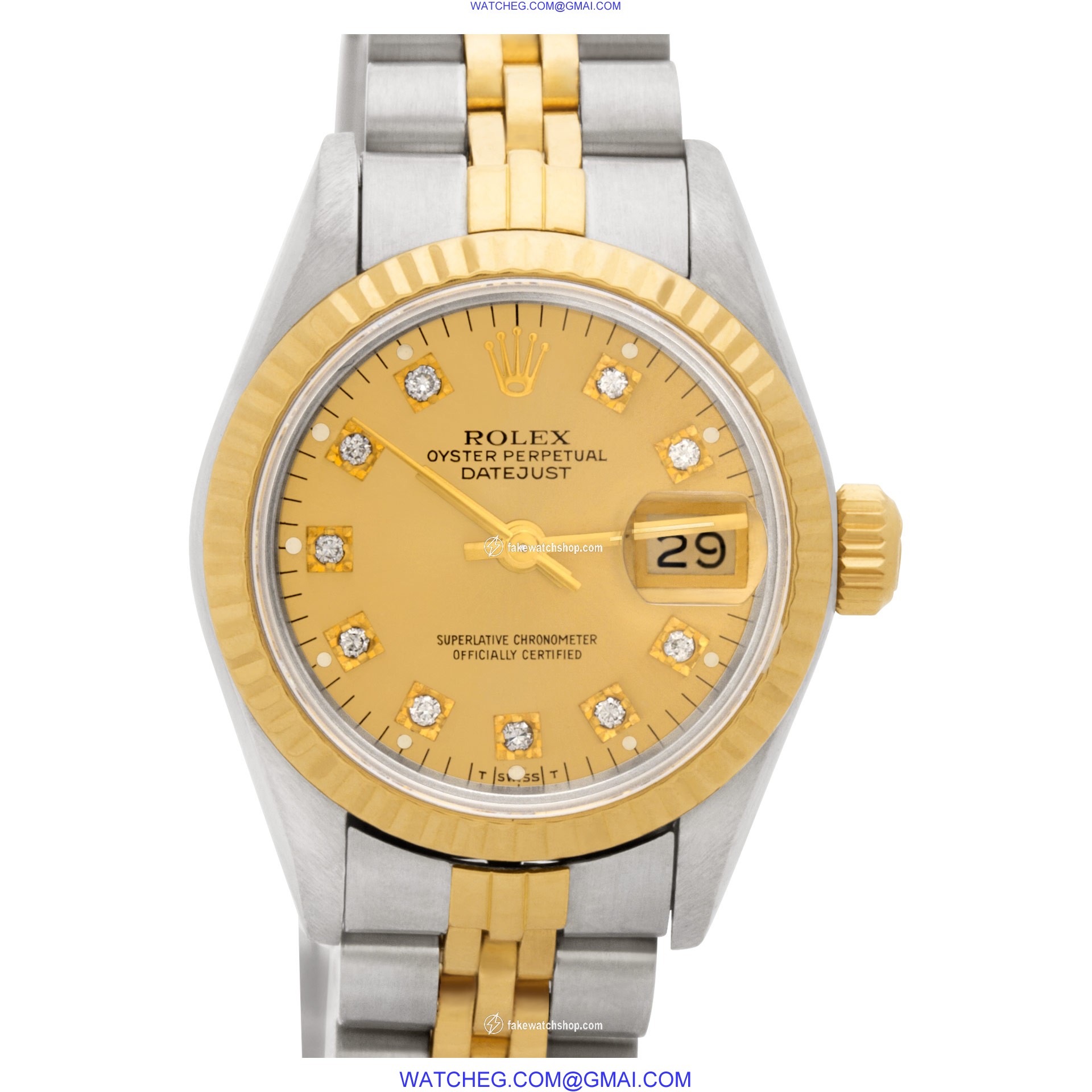 Rolex 69173 Datejust Automatic Female Stainless Steel