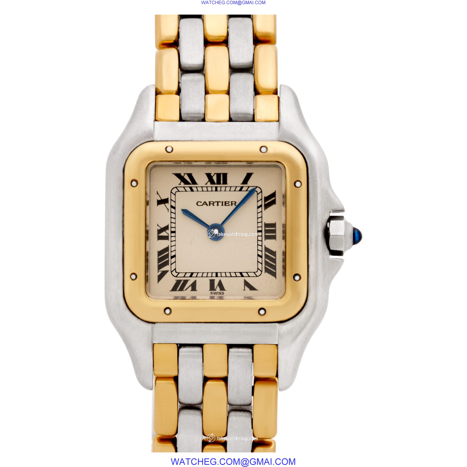Cartier W25028B Panthere Quartz Female Stainless Steel