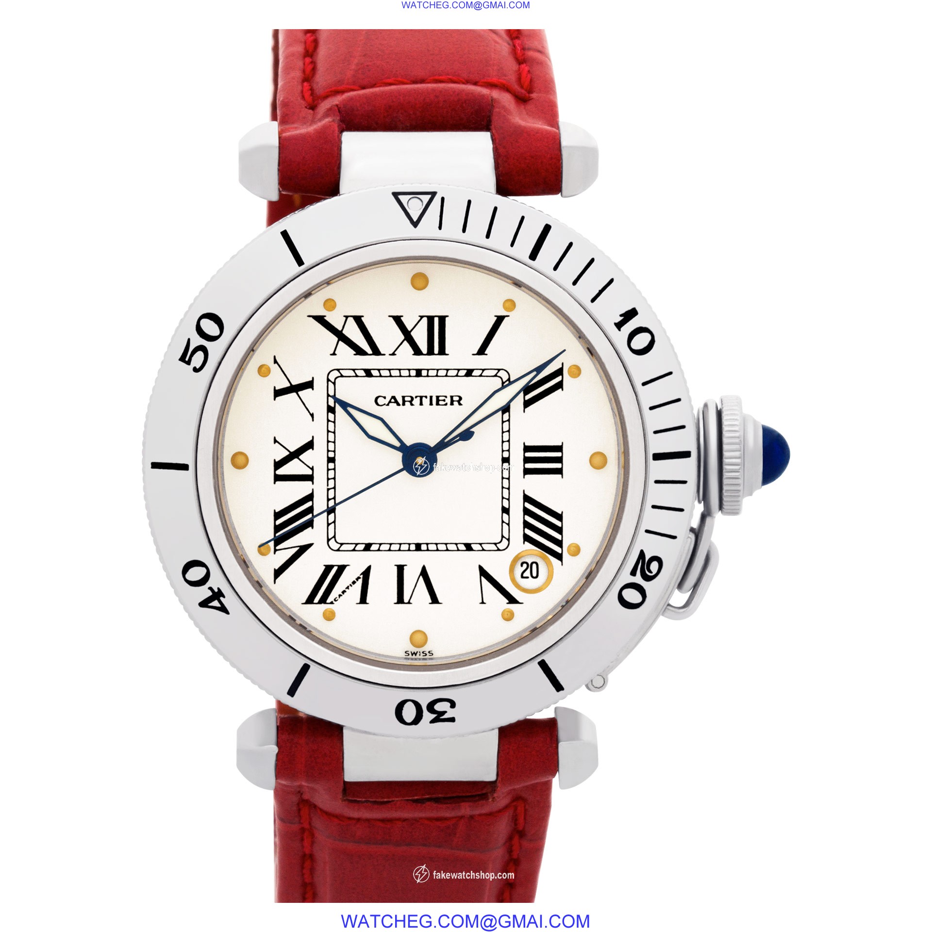Cartier W31017H3 Pasha Automatic Unisex Stainless Steel