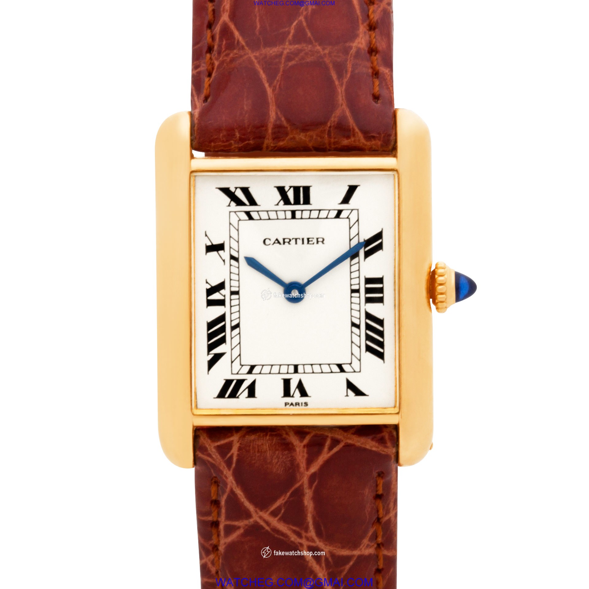 Cartier Cartier 2263 Tank Manual Unisex 18k yellow gold