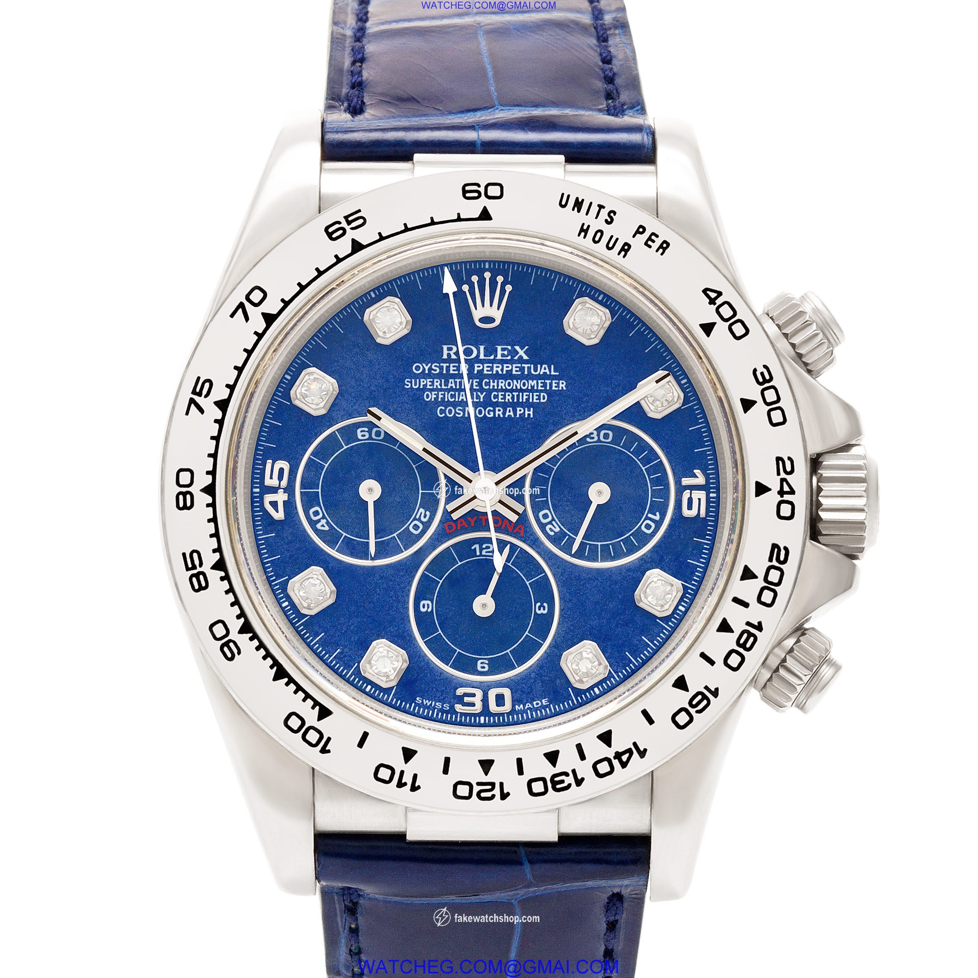 Rolex 16519 Daytona Automatic Male 18k White Gold