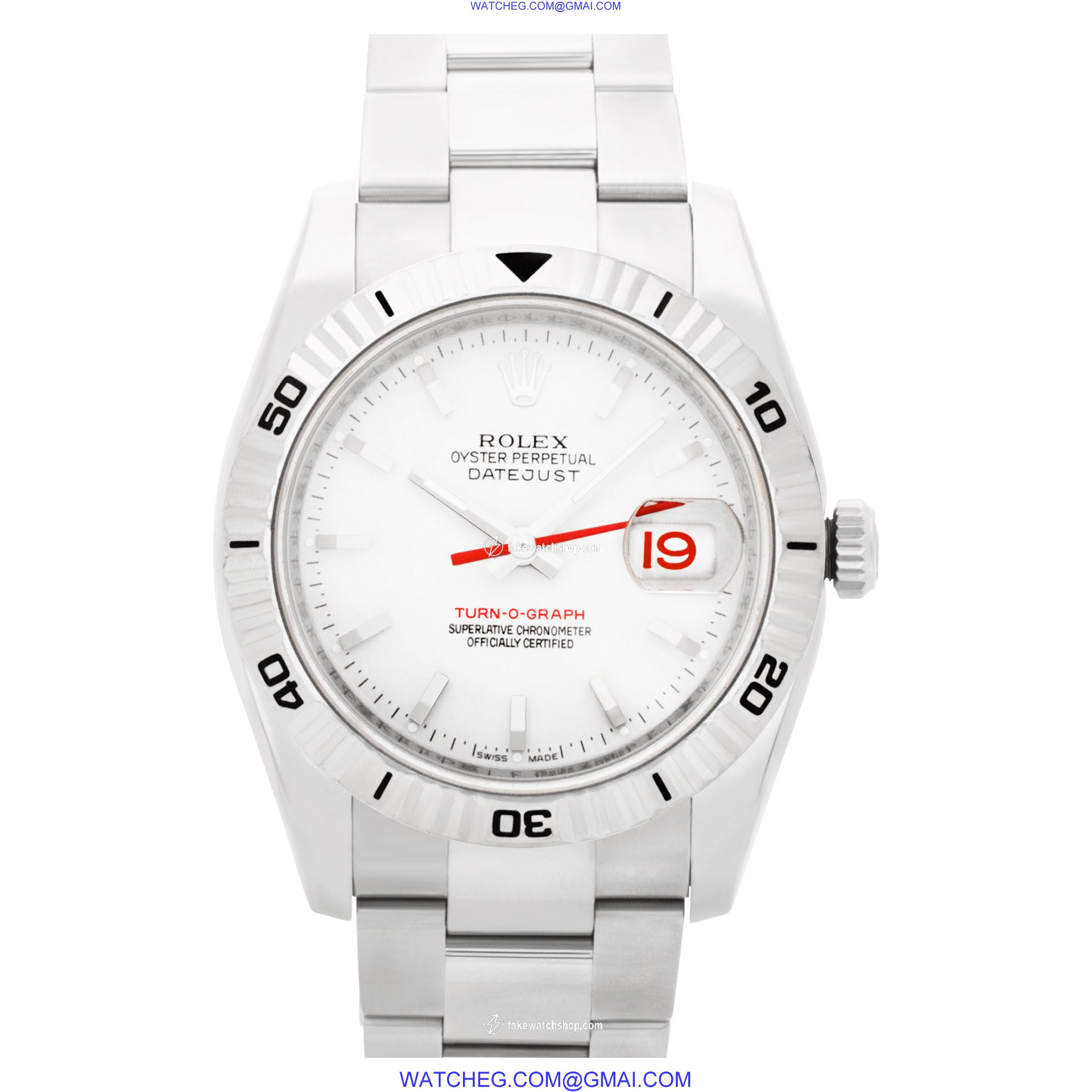 Rolex 116264 Turn-O-Graph Automatic Male Stainless Steel