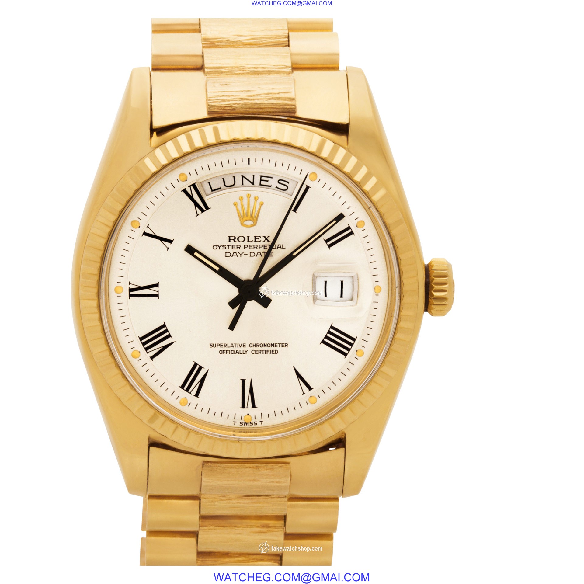 Rolex 1803 Day-Date Automatic Unisex 18k yellow gold