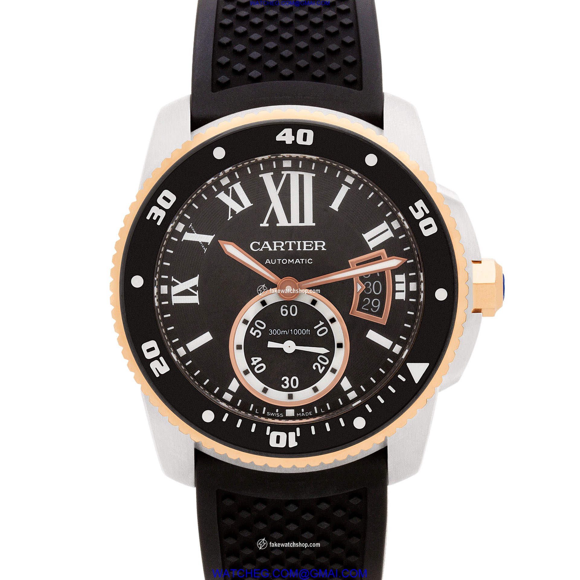Cartier W7100055 Calibre Automatic Male Stainless Steel