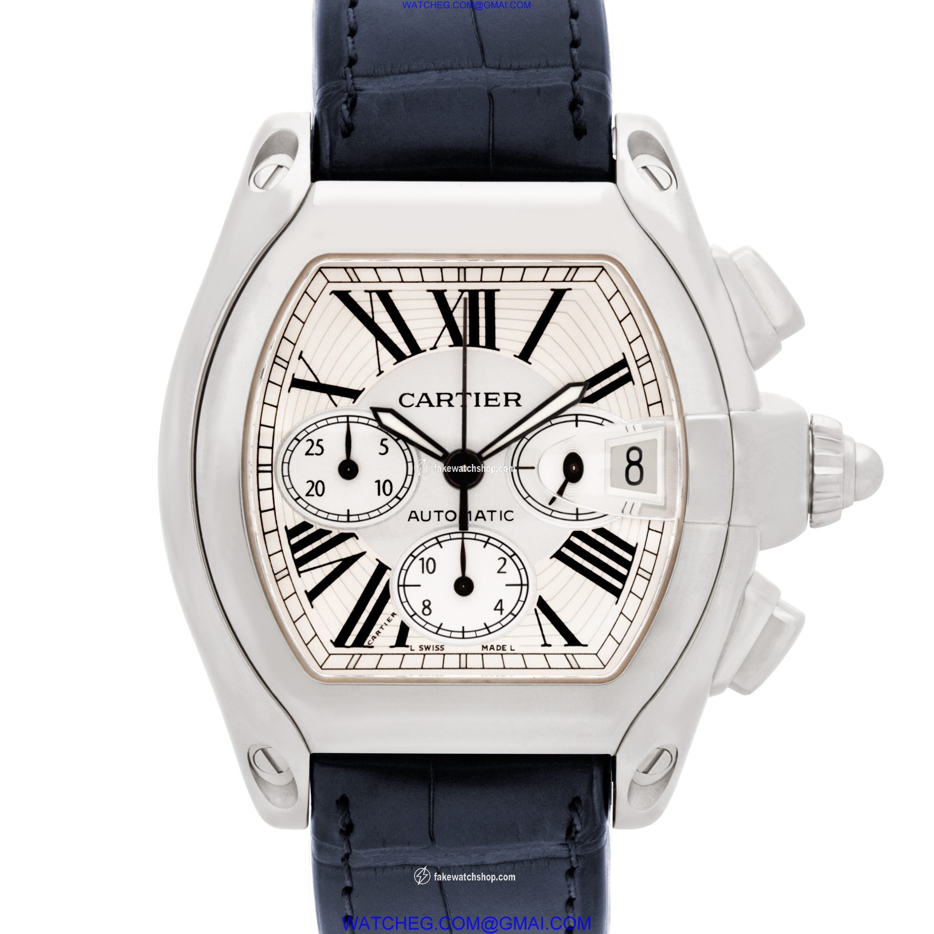 Cartier W62019X6 Roadster Automatic Male Stainless Steel