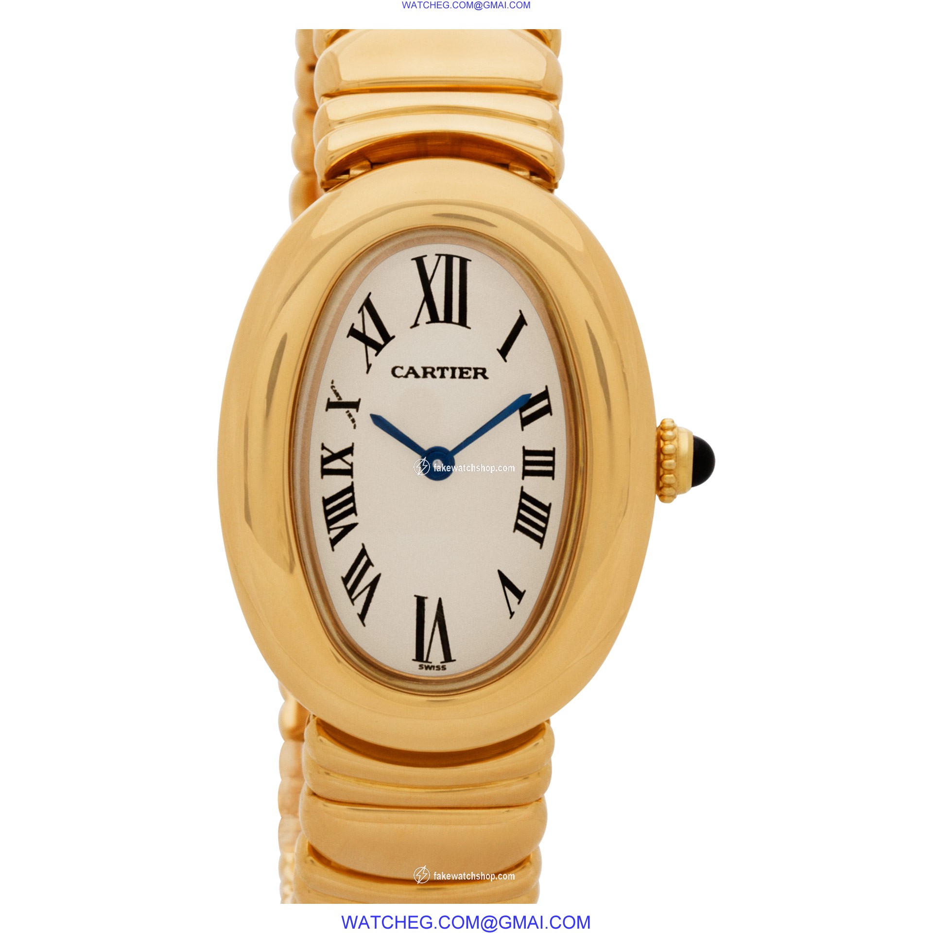 Cartier Cartier 2247 Baignoire Quartz Female 18k yellow gold