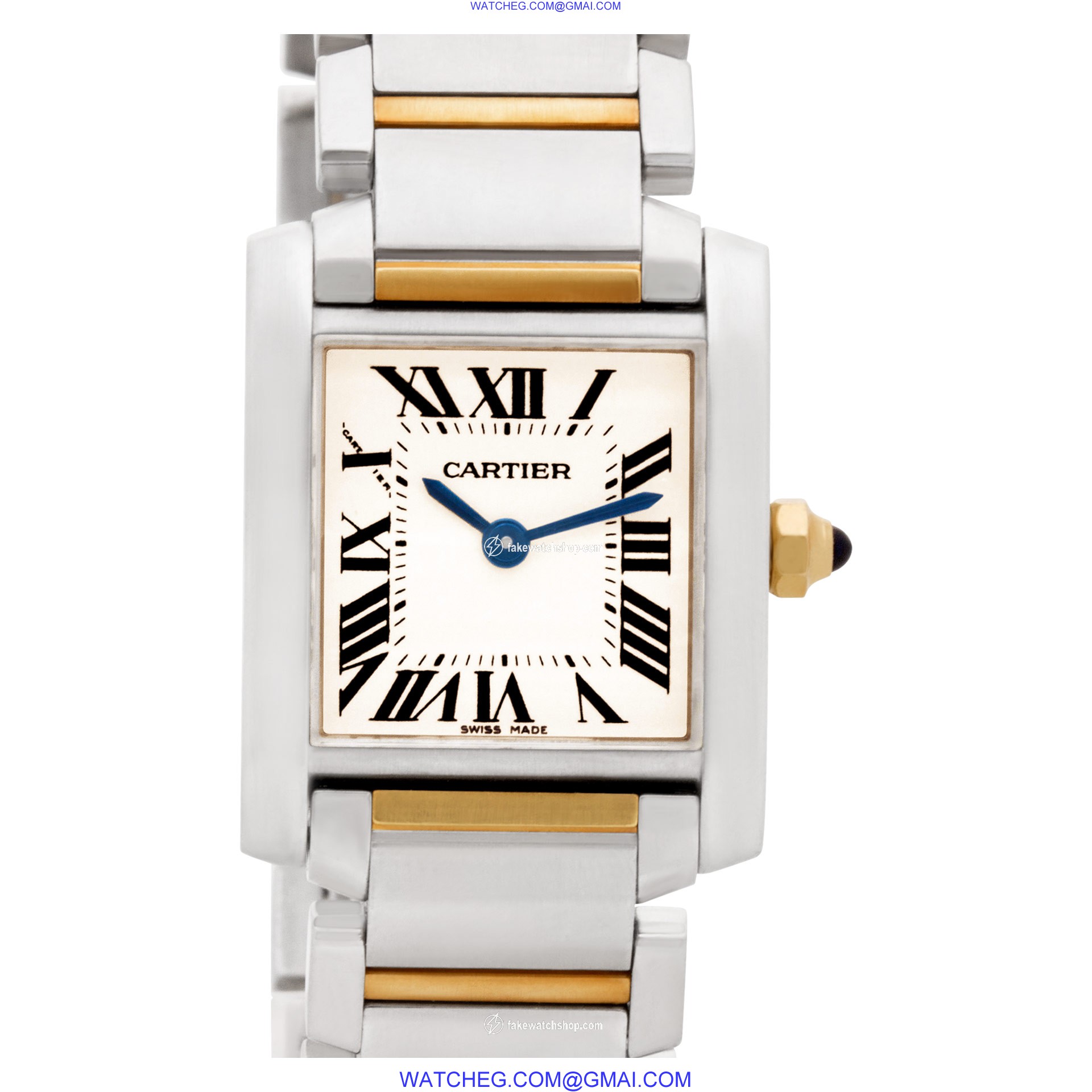 Cartier W51007Q4 Tank Francaise Quartz Female Stainless Steel